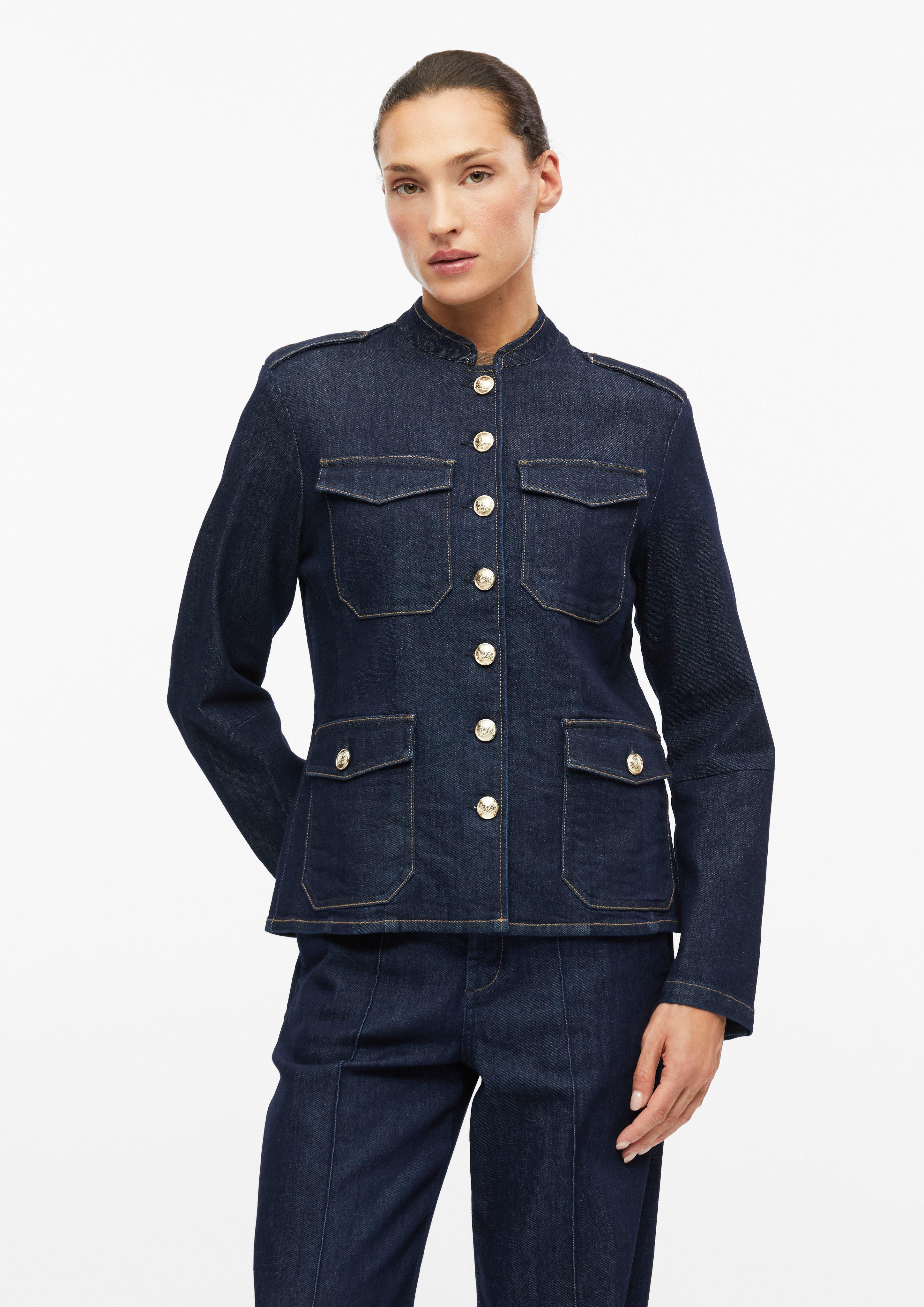 Women Indoor jacket in dark blue by s.Oliver BLACK LABEL