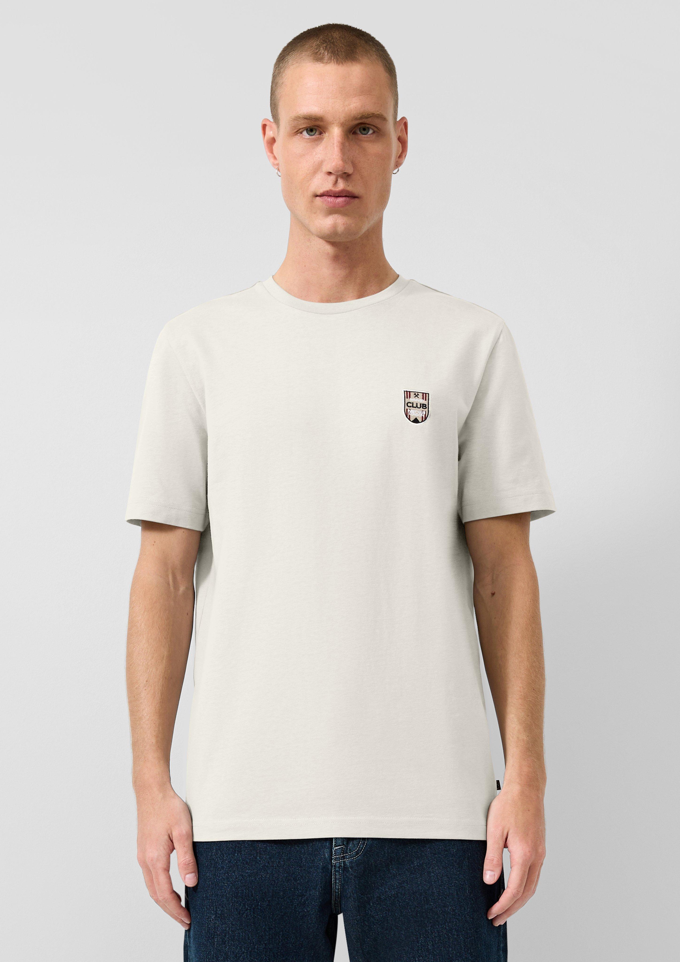 Hommes T-shirt en crème de QS