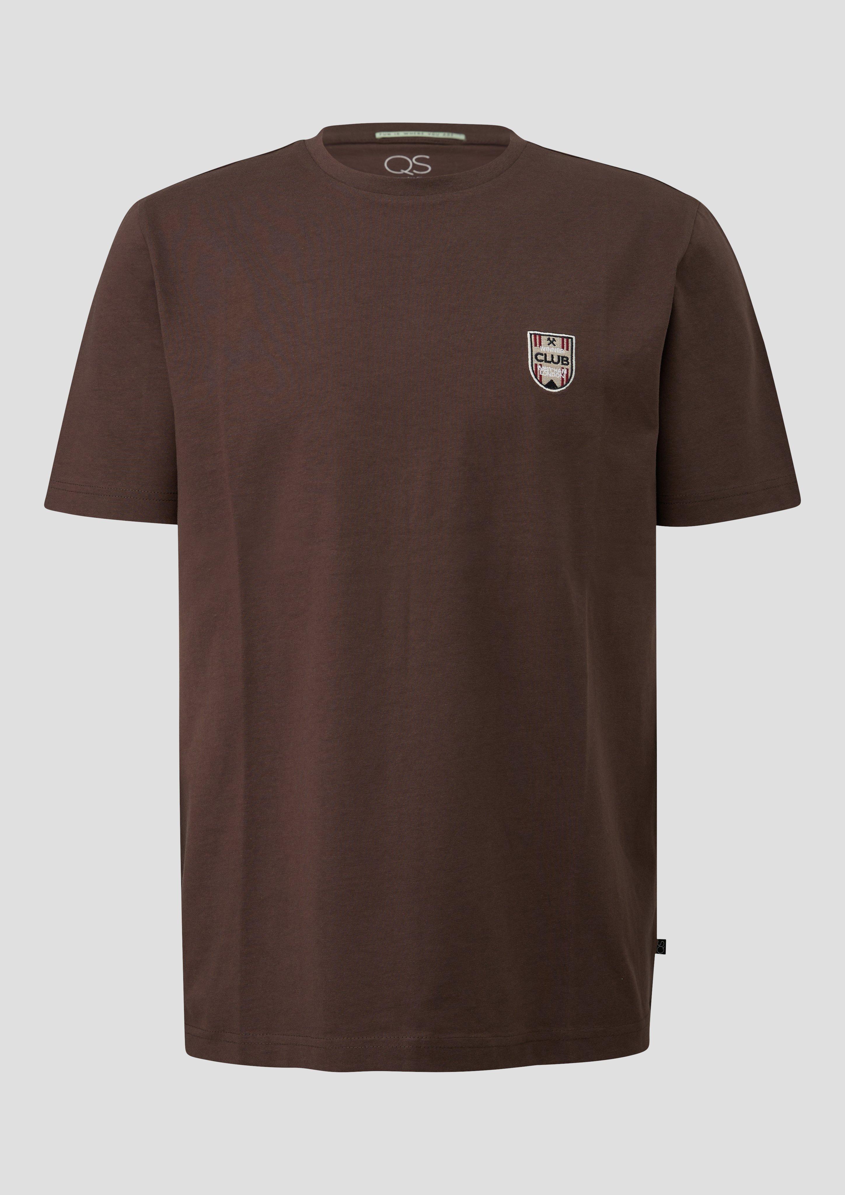 Herren T-Shirt in braun von QS