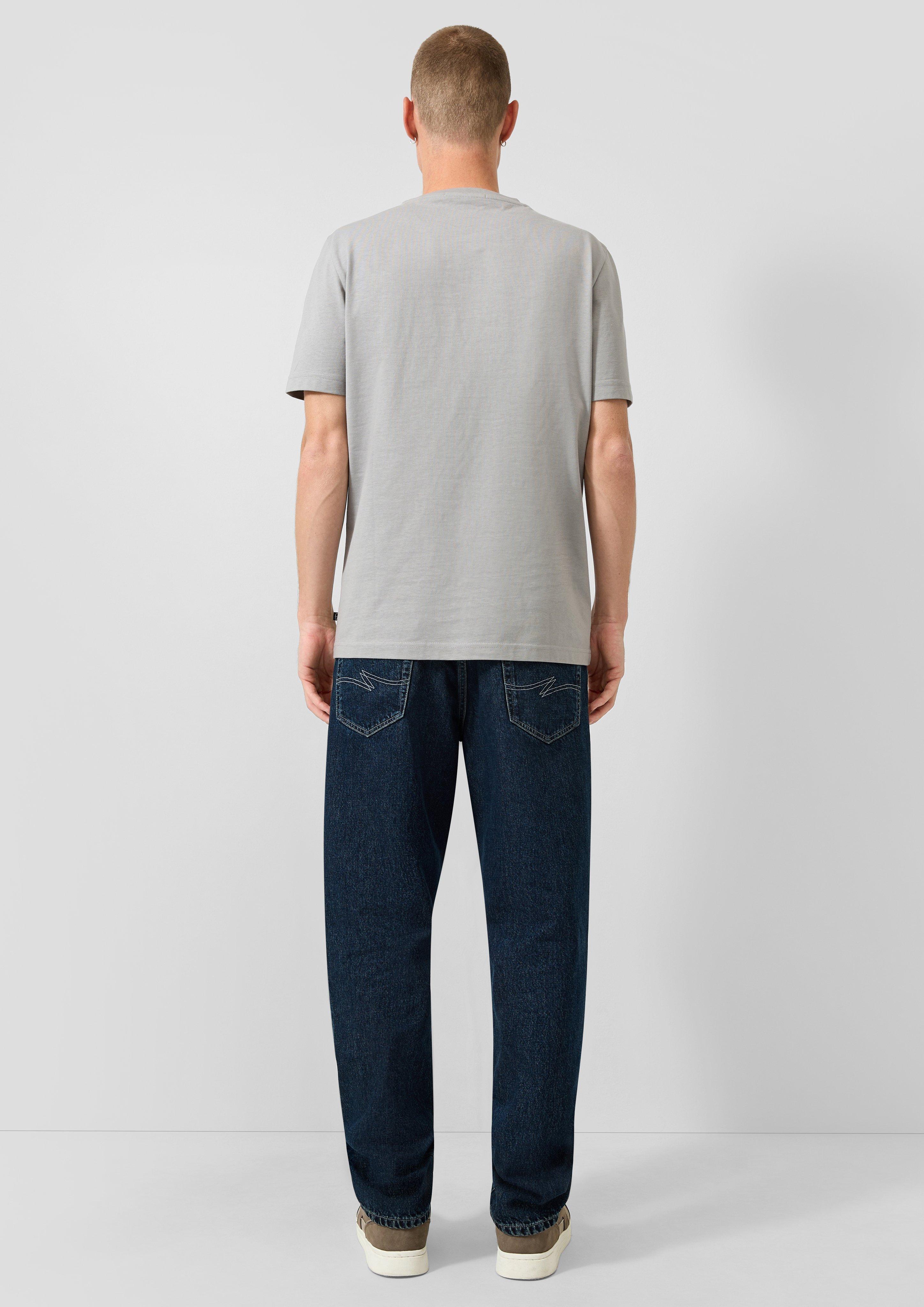 Herren T-Shirt in grau von QS