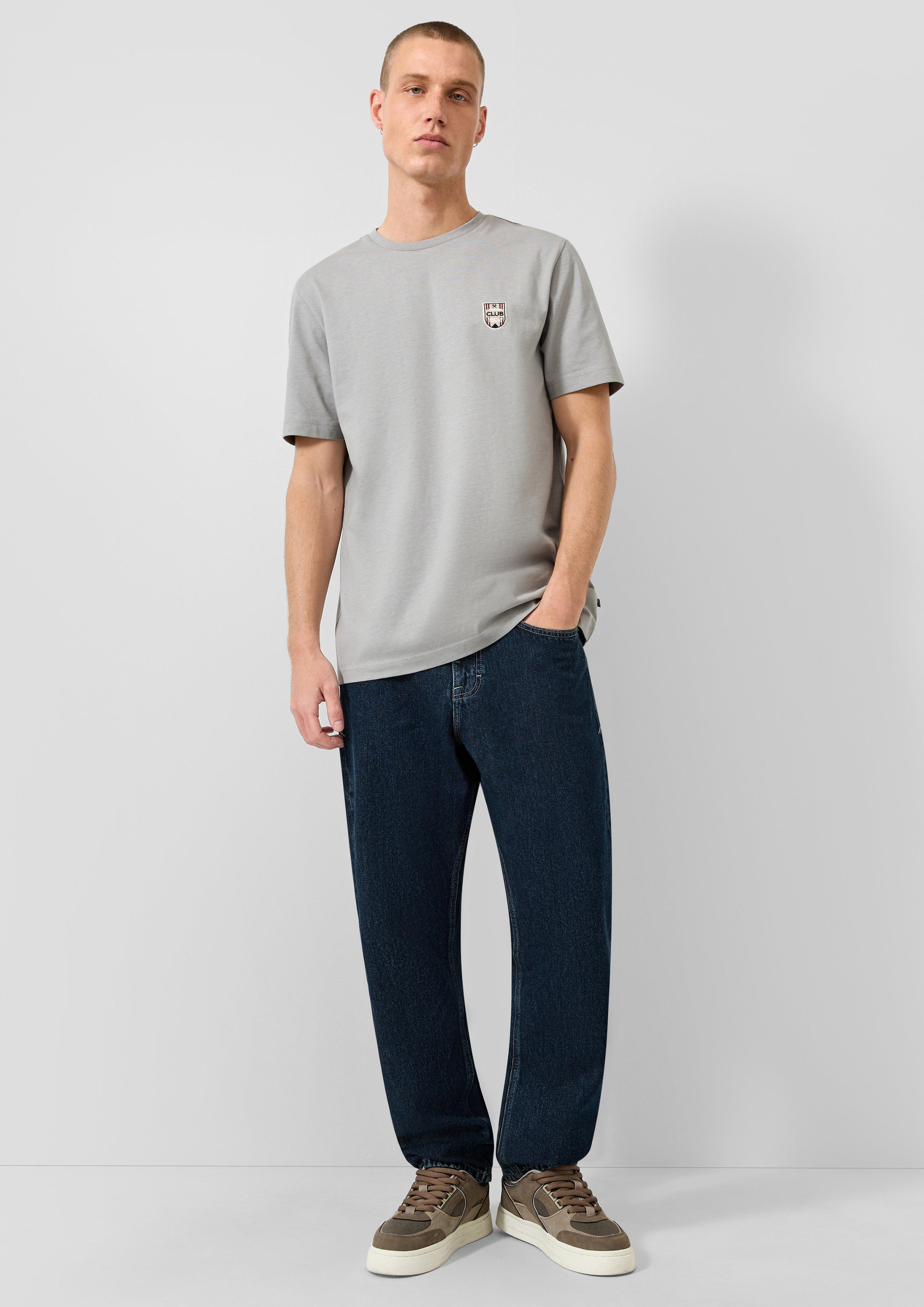 Herren T-Shirt in grau von QS