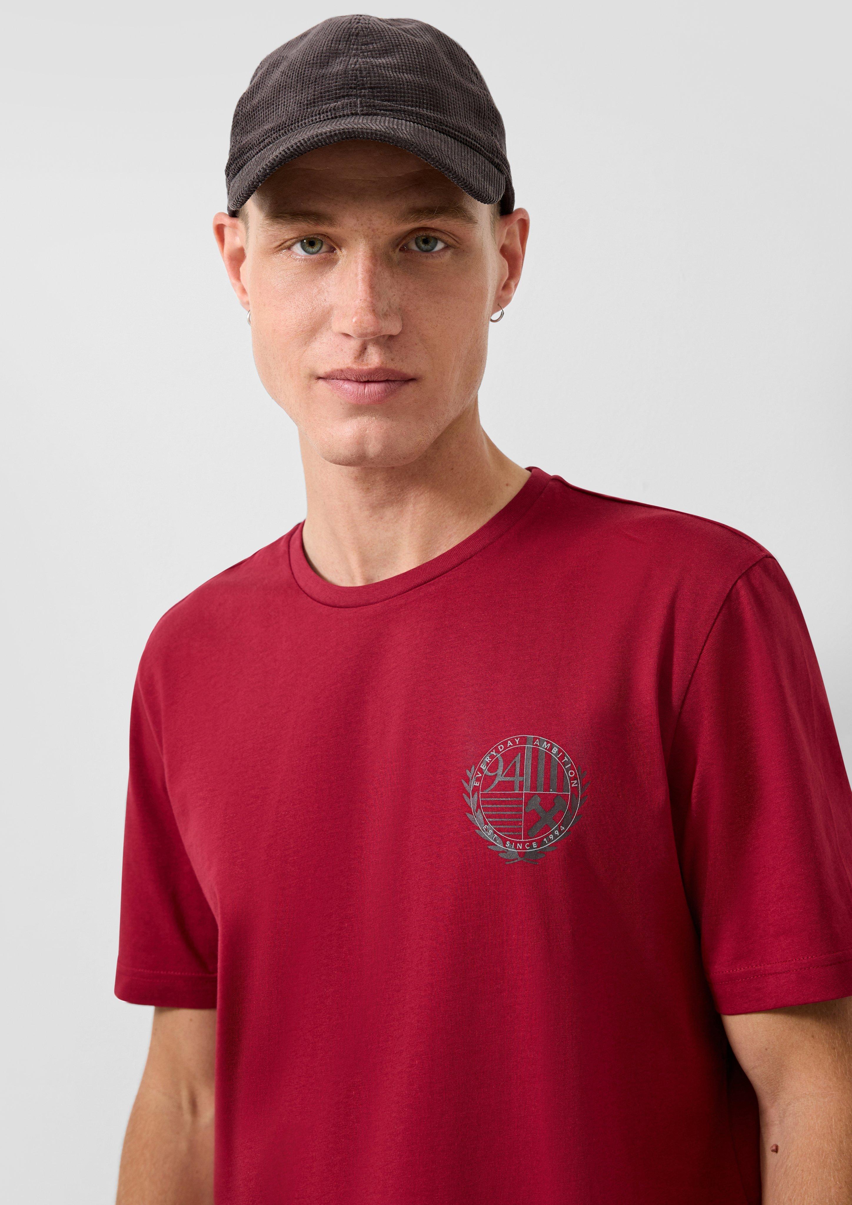 Herren T-Shirt in rot von QS