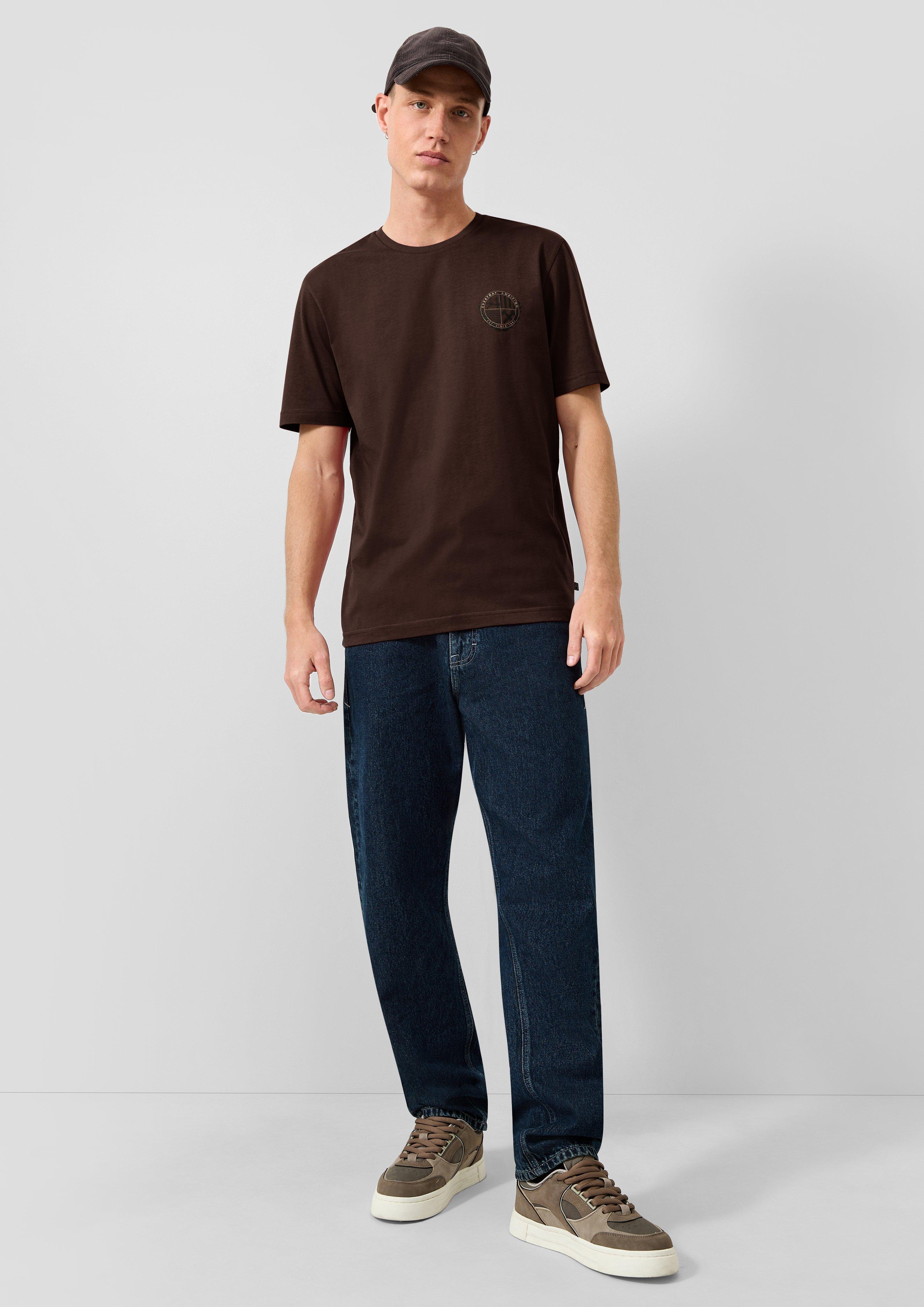 Herren T-Shirt in braun von QS