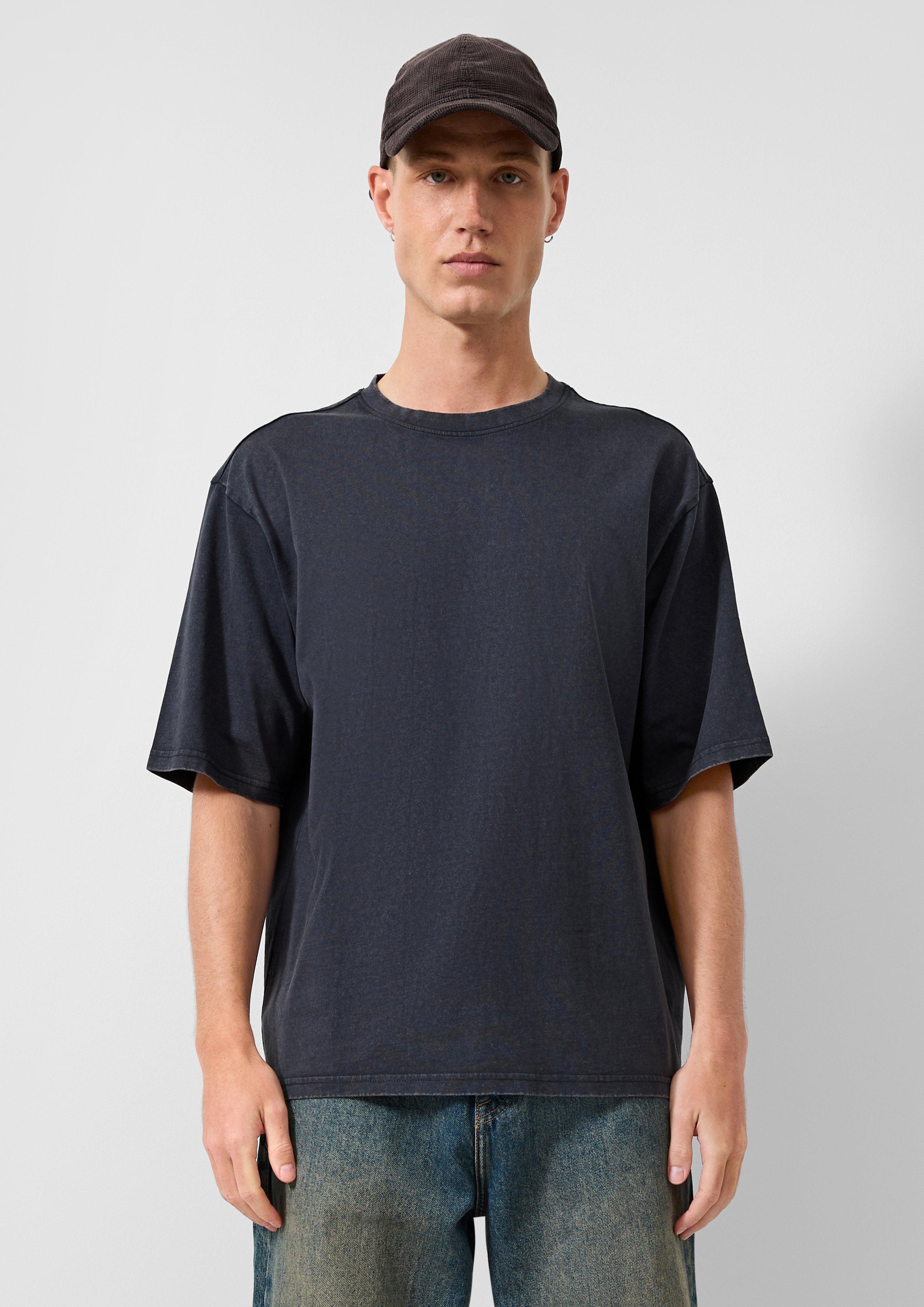 Heren T-Shirt in navy van QS