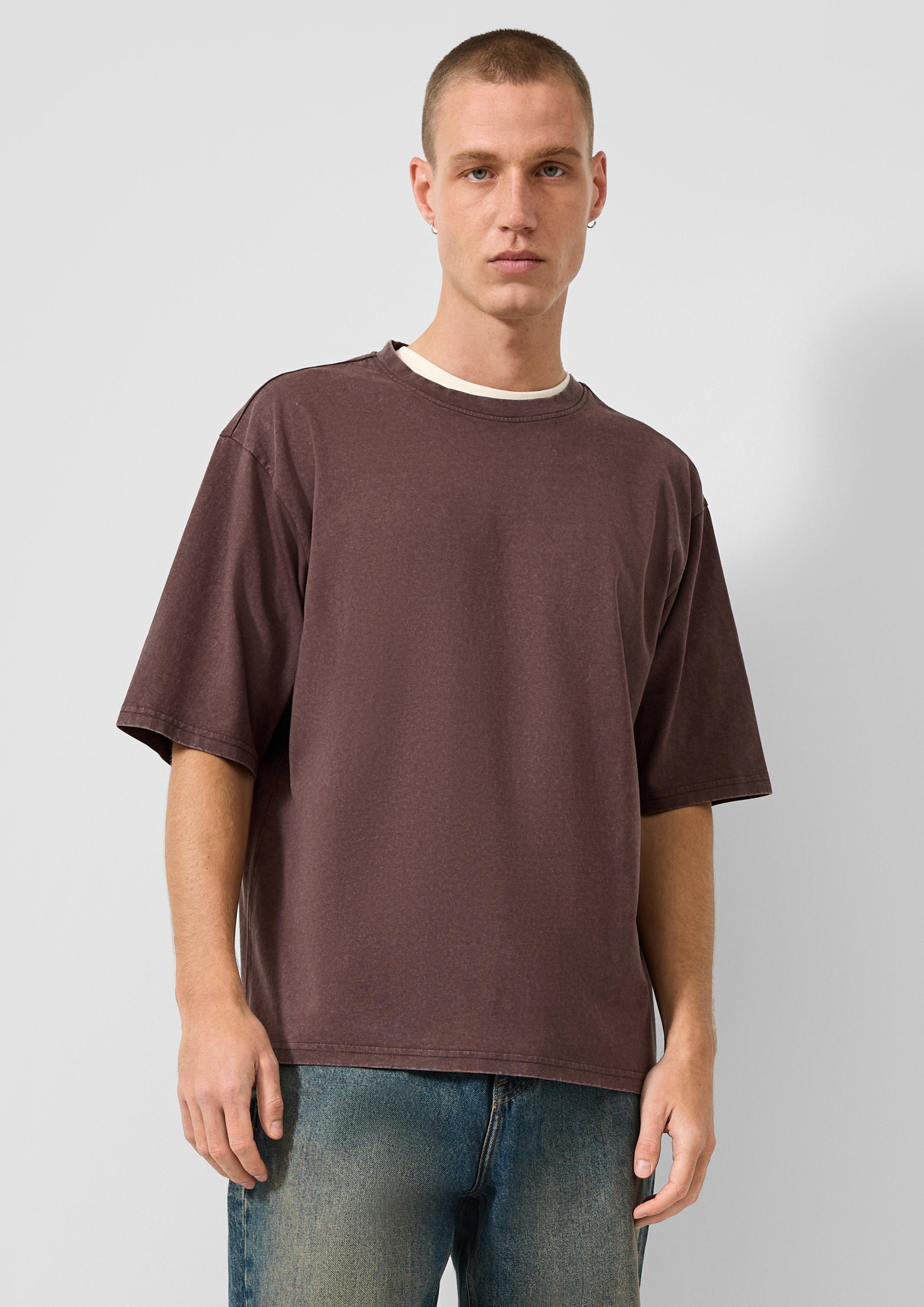 Herren T-Shirt in rostrot von QS