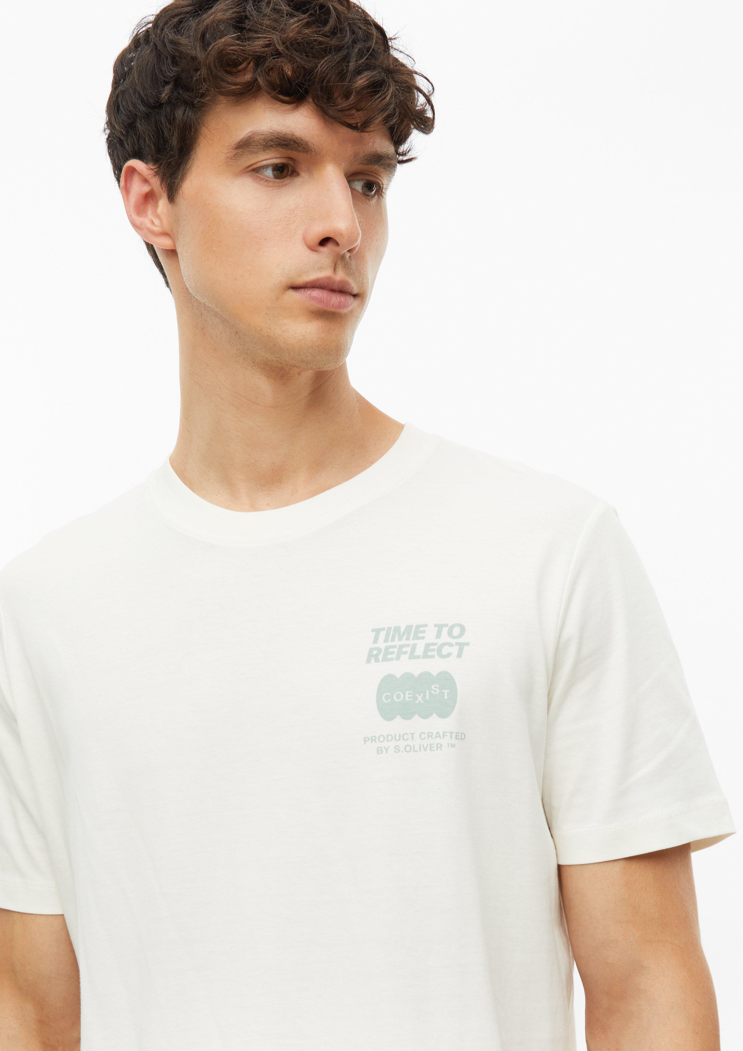 Hommes T-shirt en blanc de s.Oliver
