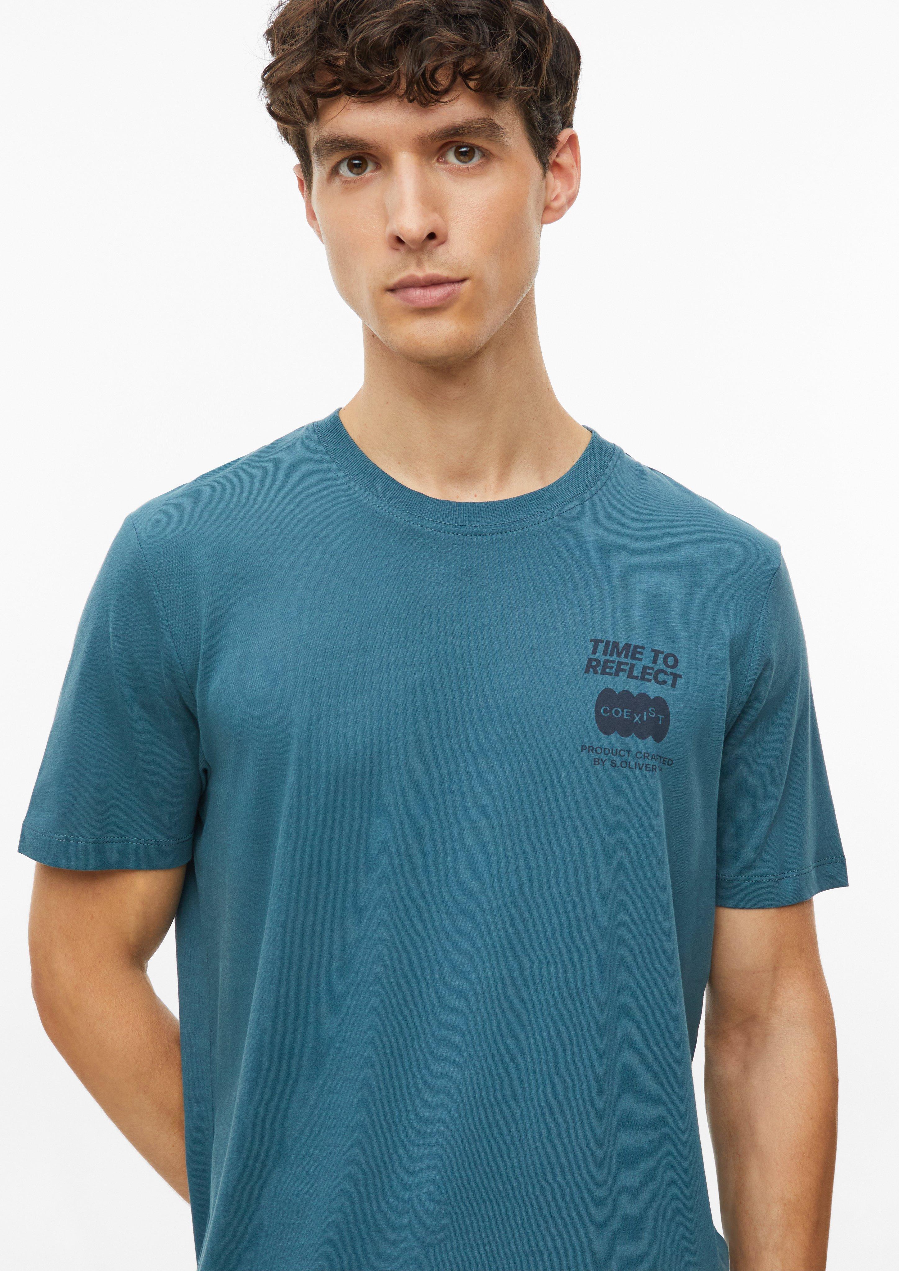 Hommes T-shirt en bleu de s.Oliver