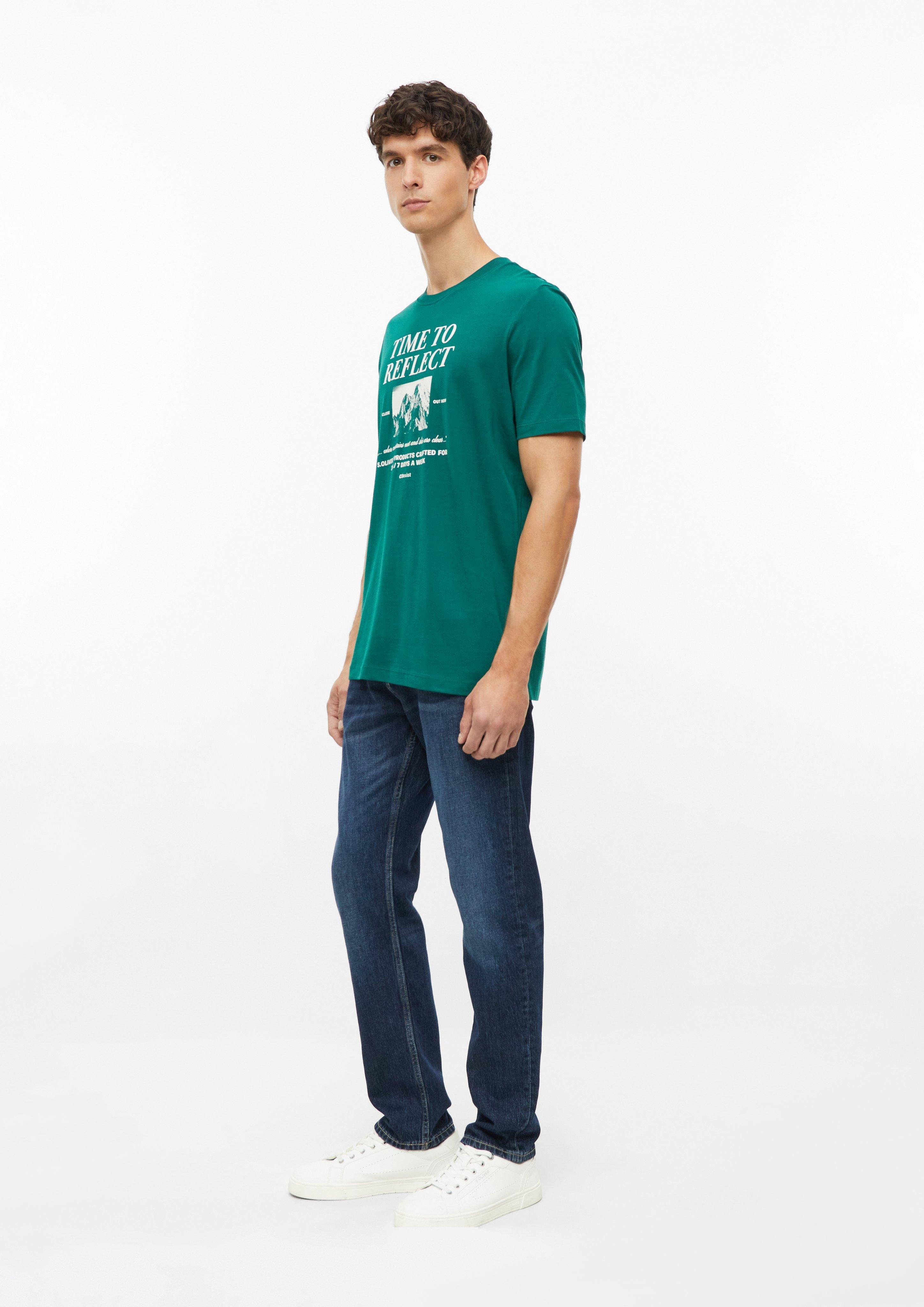 Hommes T-shirt en vert de s.Oliver