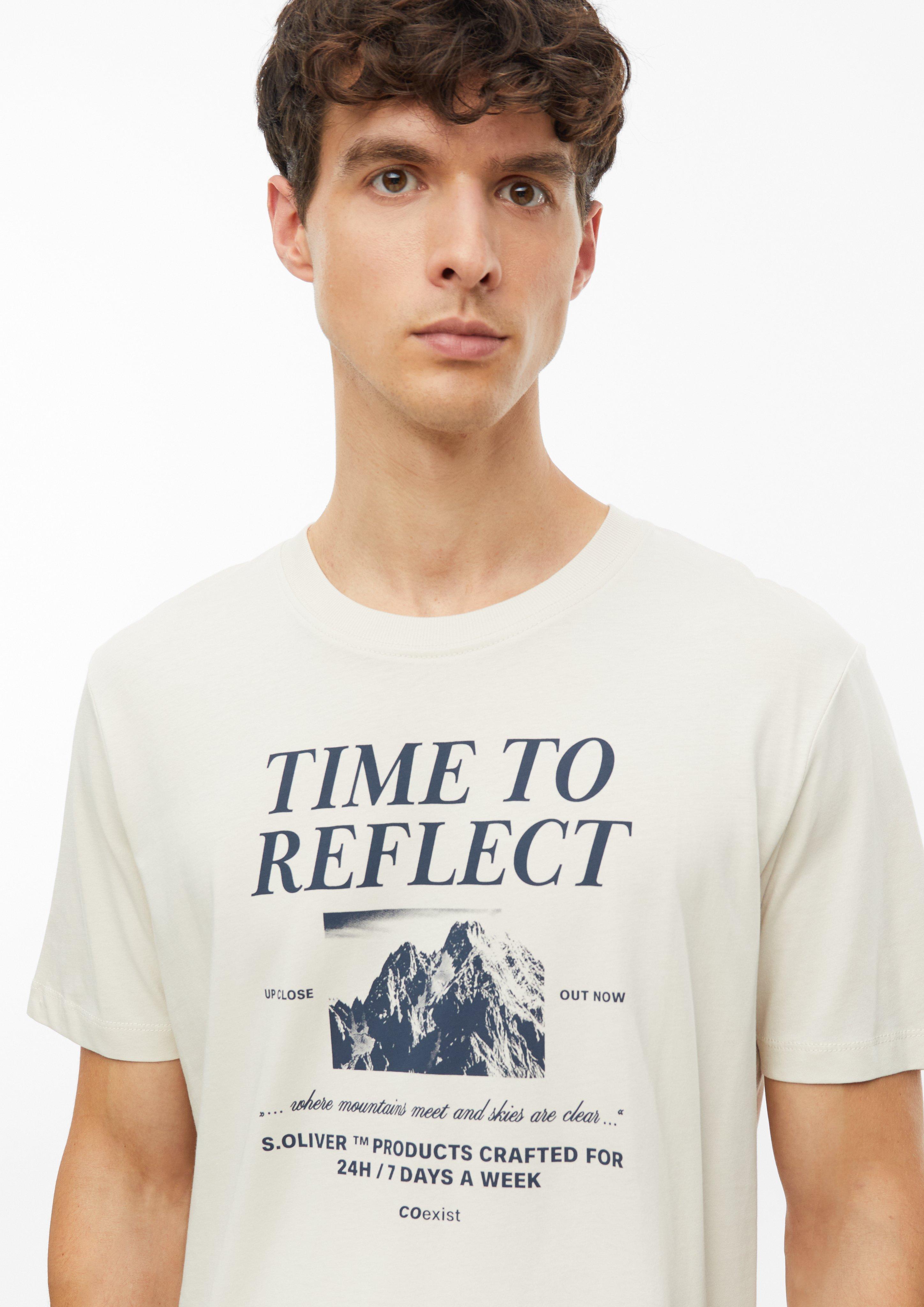 Hommes T-shirt en gris de s.Oliver
