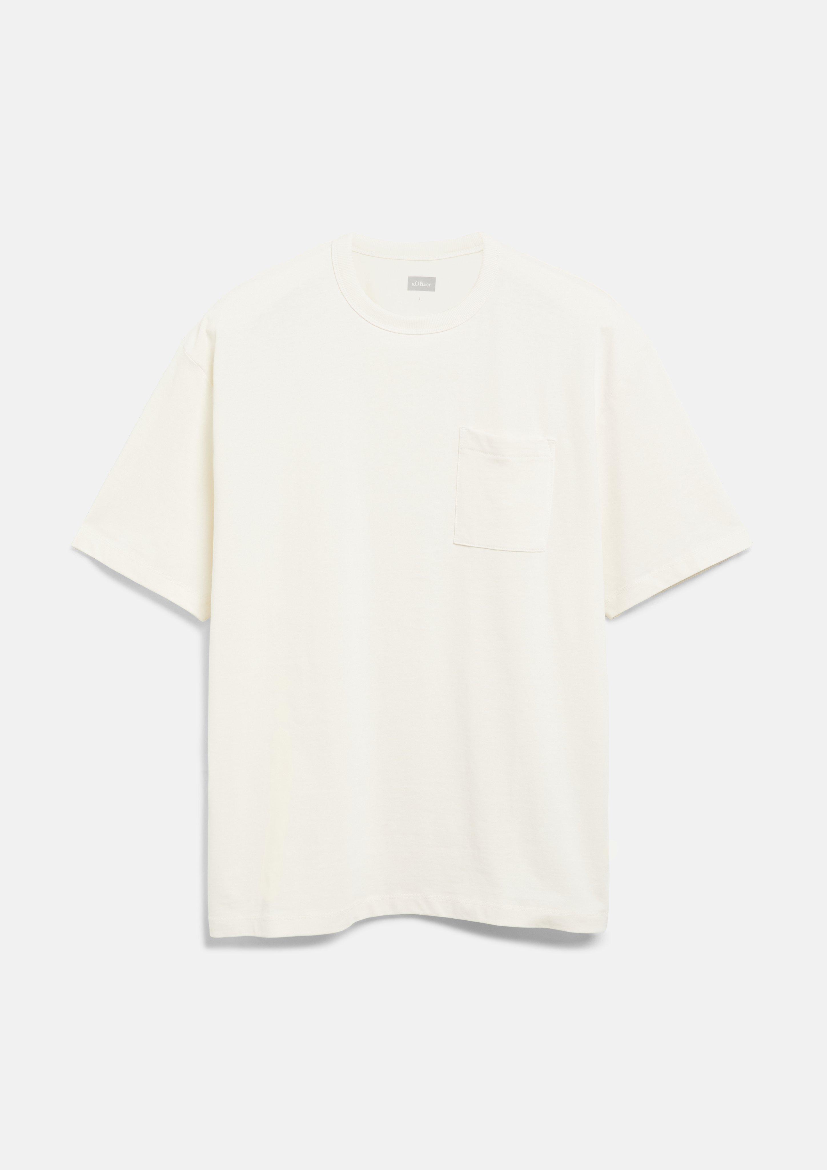 Hommes T-shirt en blanc de s.Oliver