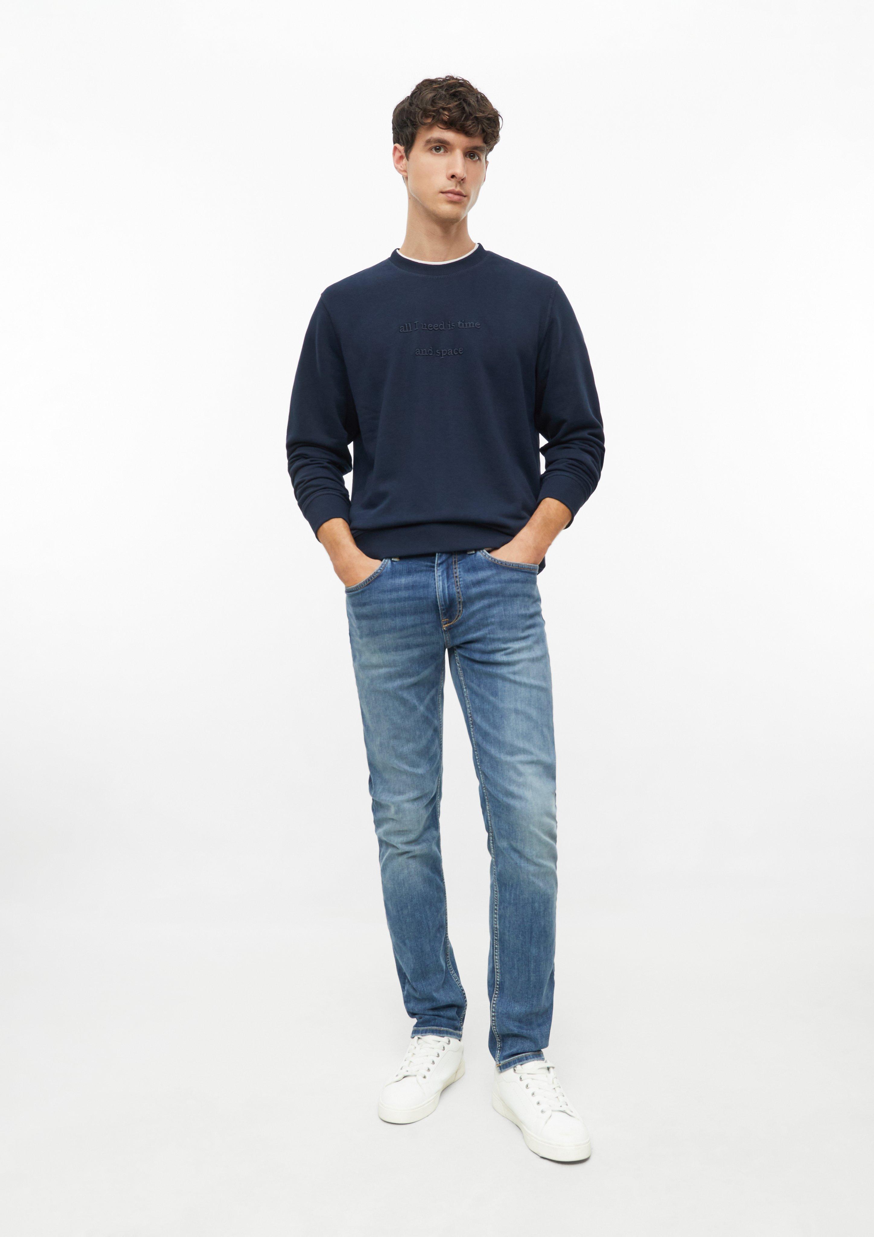 Hommes Sweat-shirt en bleu de s.Oliver