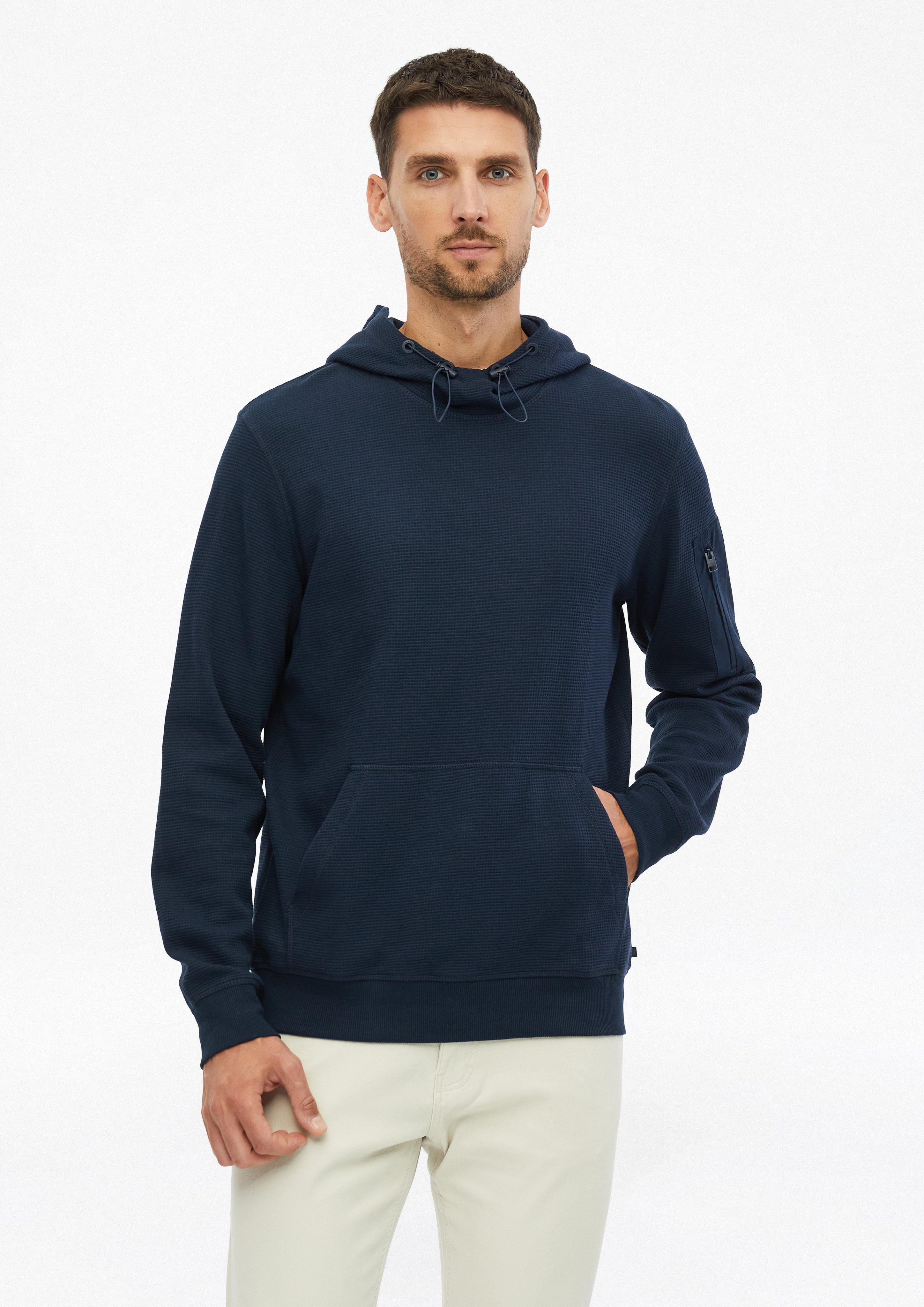 Sweat-shirt en bleu marine de s.Oliver