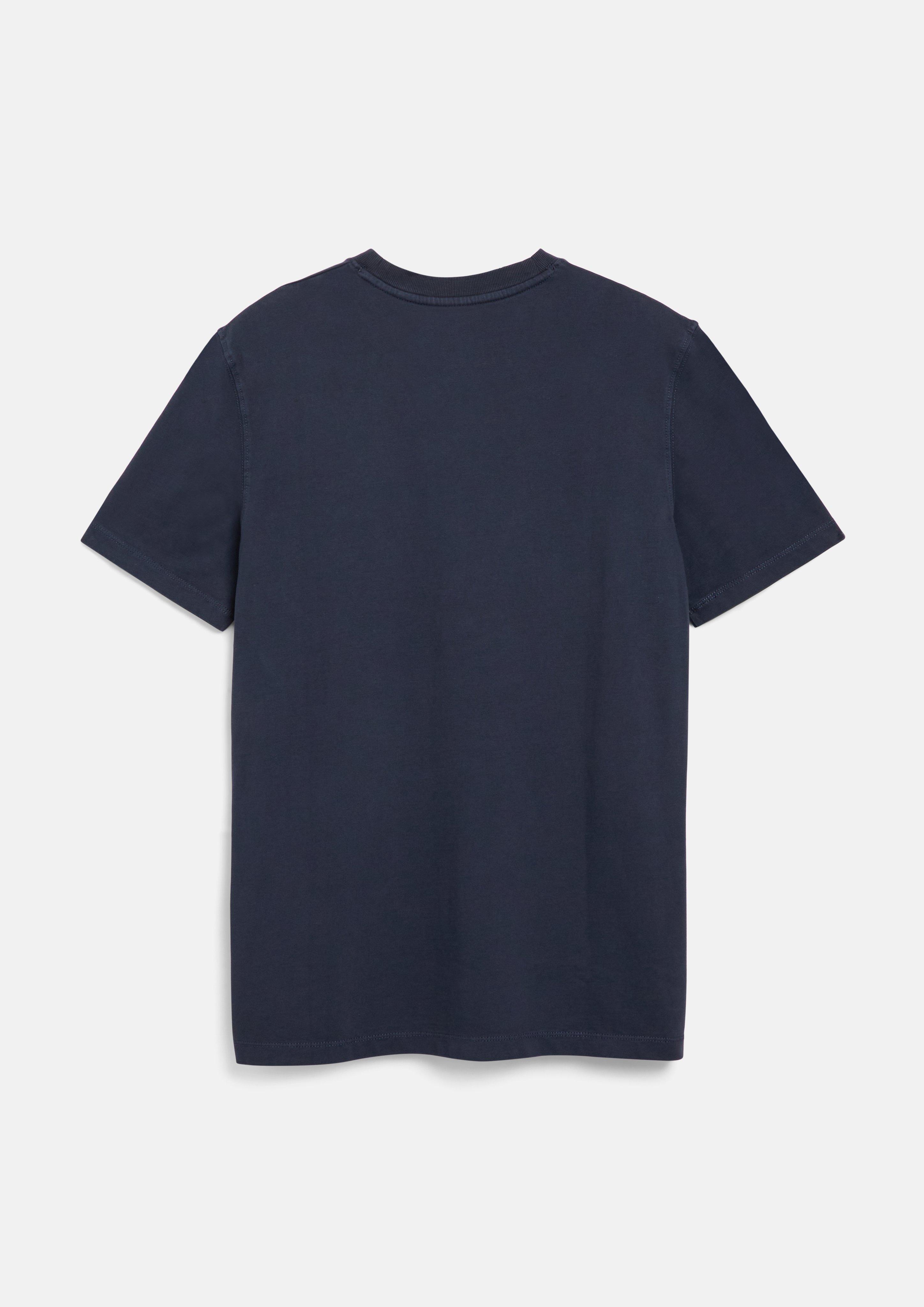 Men Soft Heavy Jersey T-Shirt with Logo in blue by s.Oliver