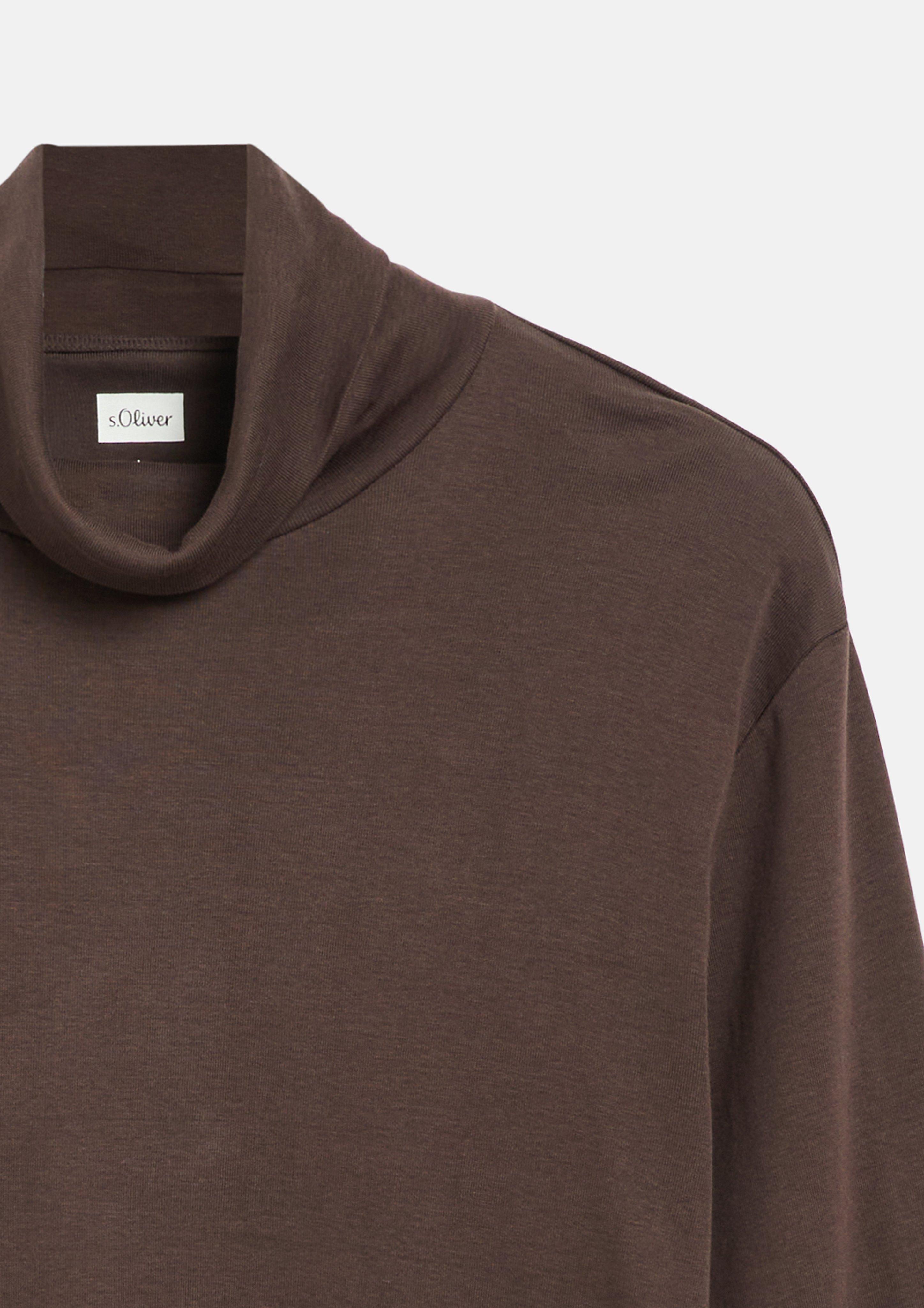 Hommes T-shirt en brun de s.Oliver