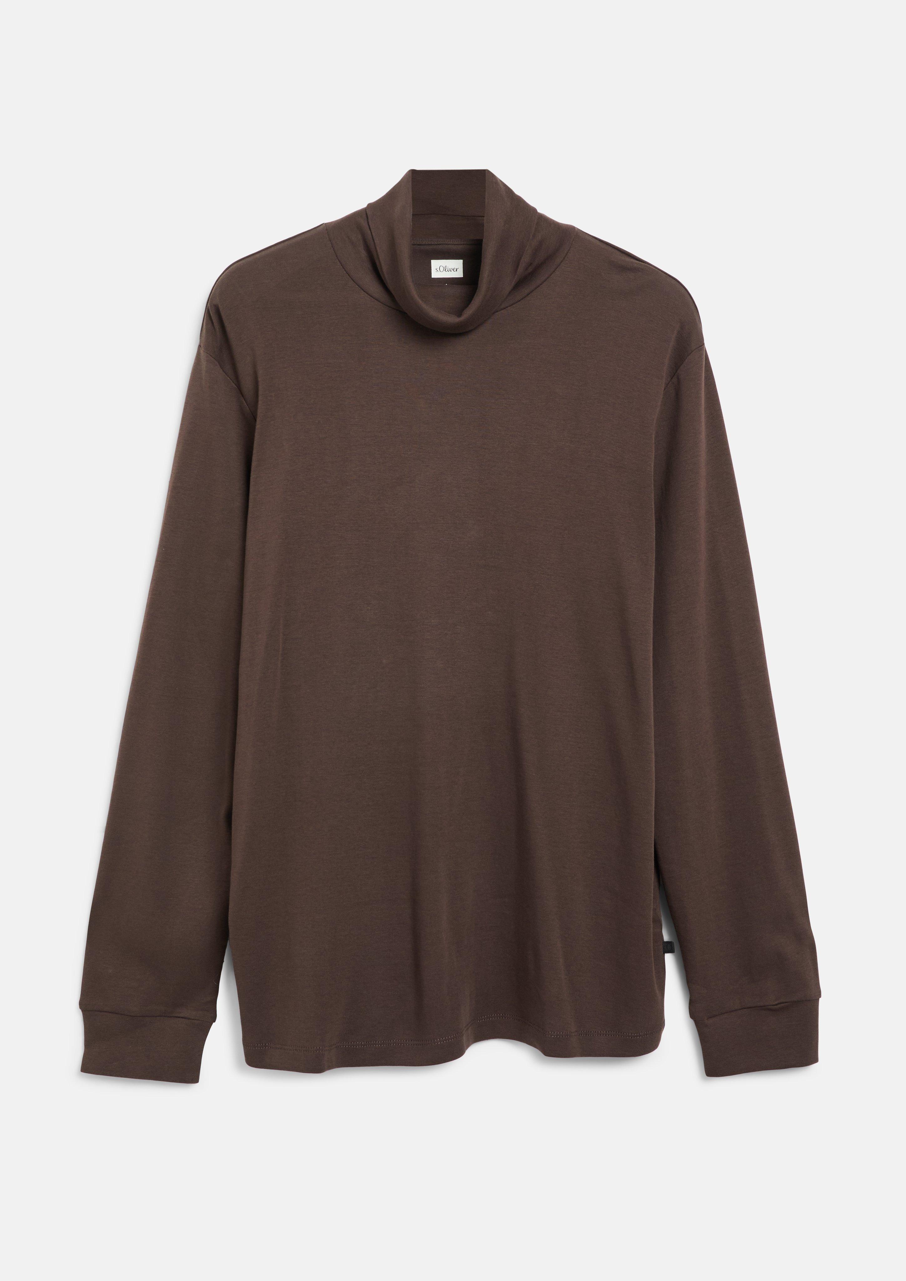 Hommes T-shirt en brun de s.Oliver