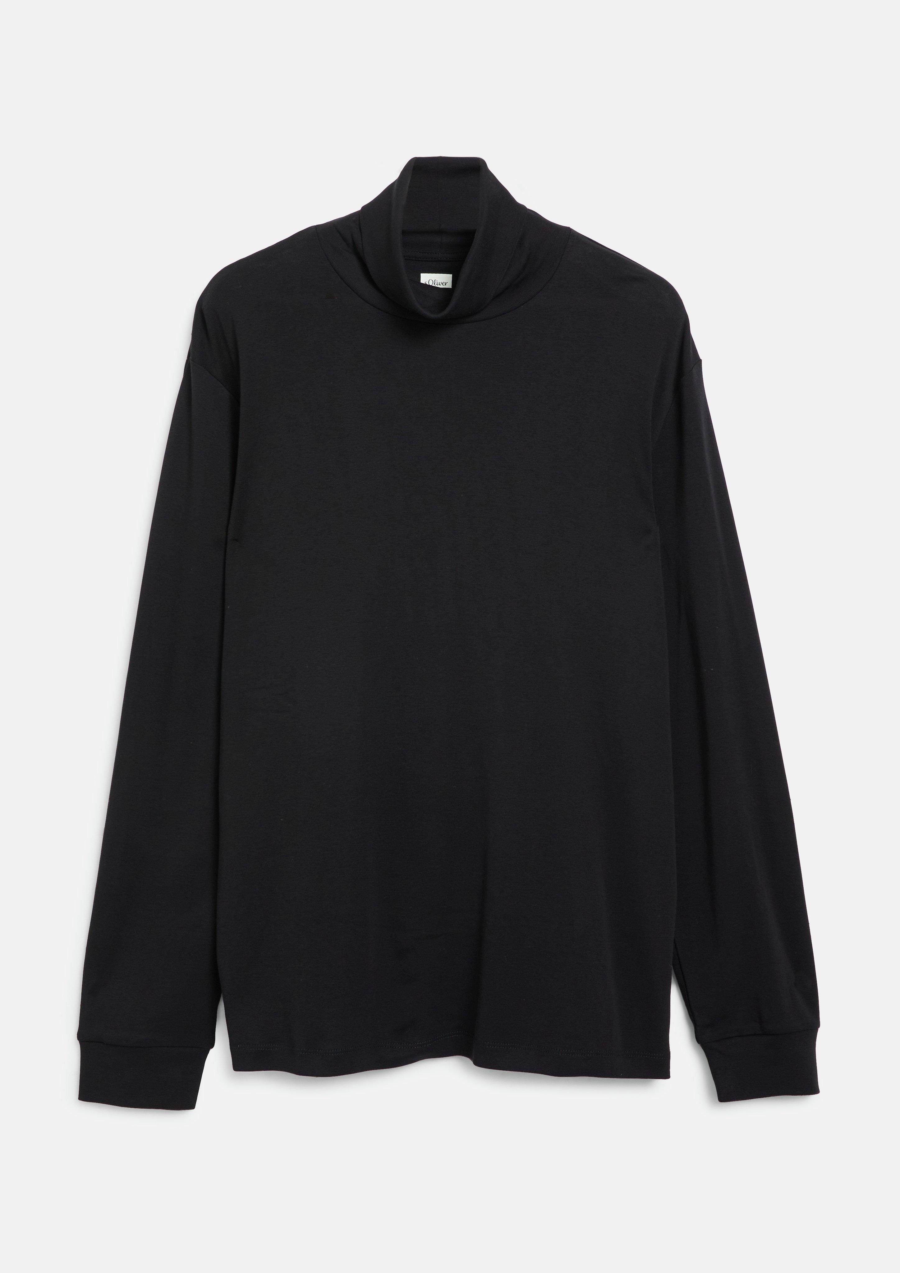 Hommes T-shirt en noir de s.Oliver