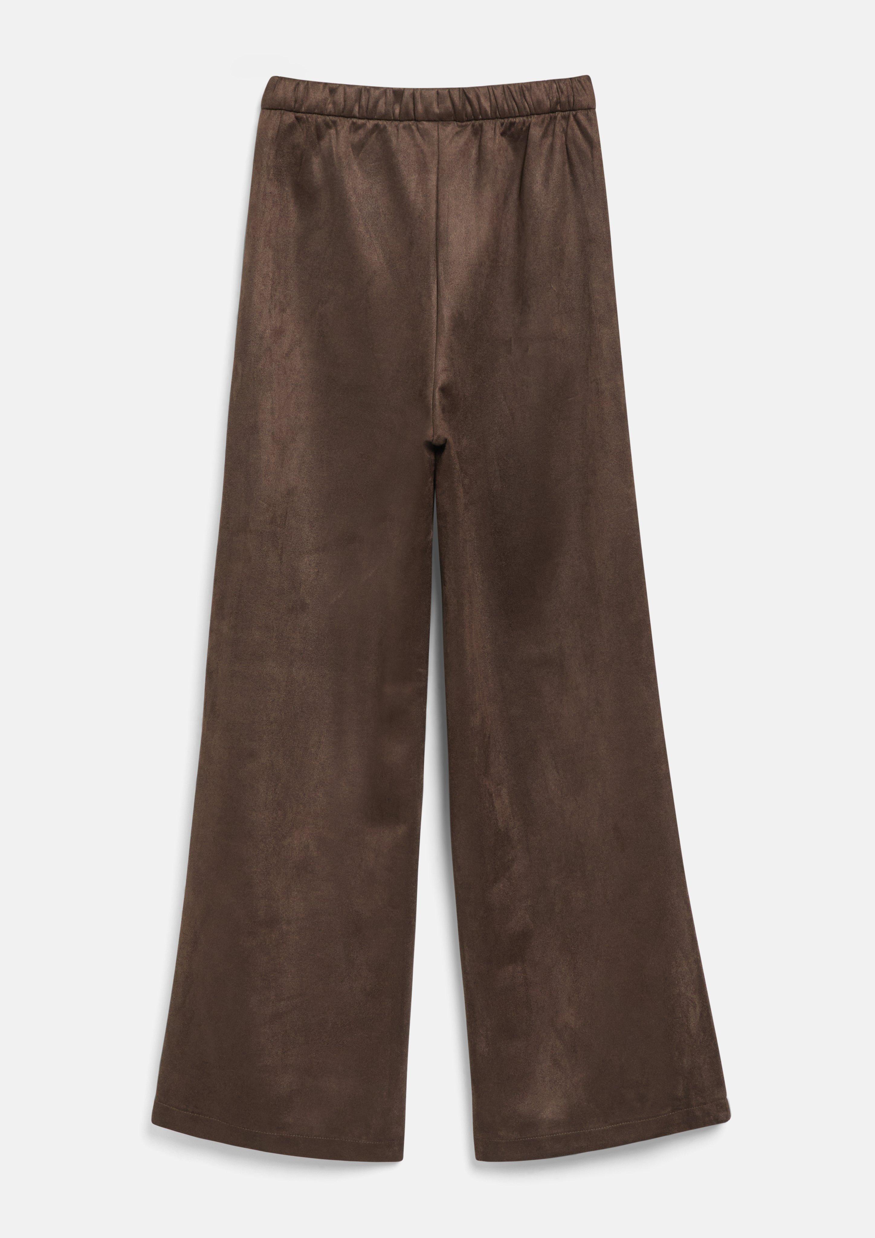 Kinder Leggings aus Baumwollstretch in braun von s.Oliver