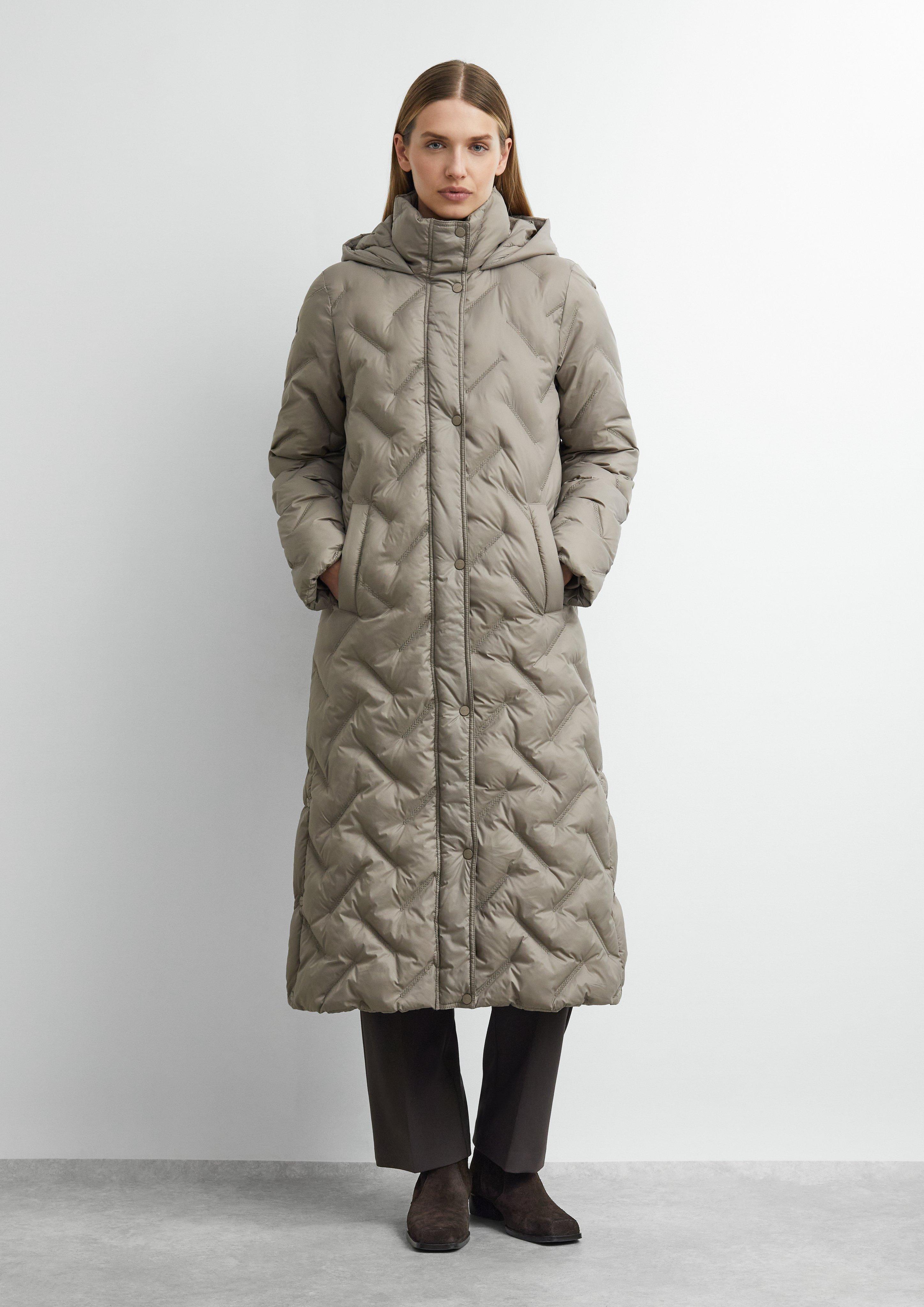 Outdoor-Mantel in sandfarben von COMMA