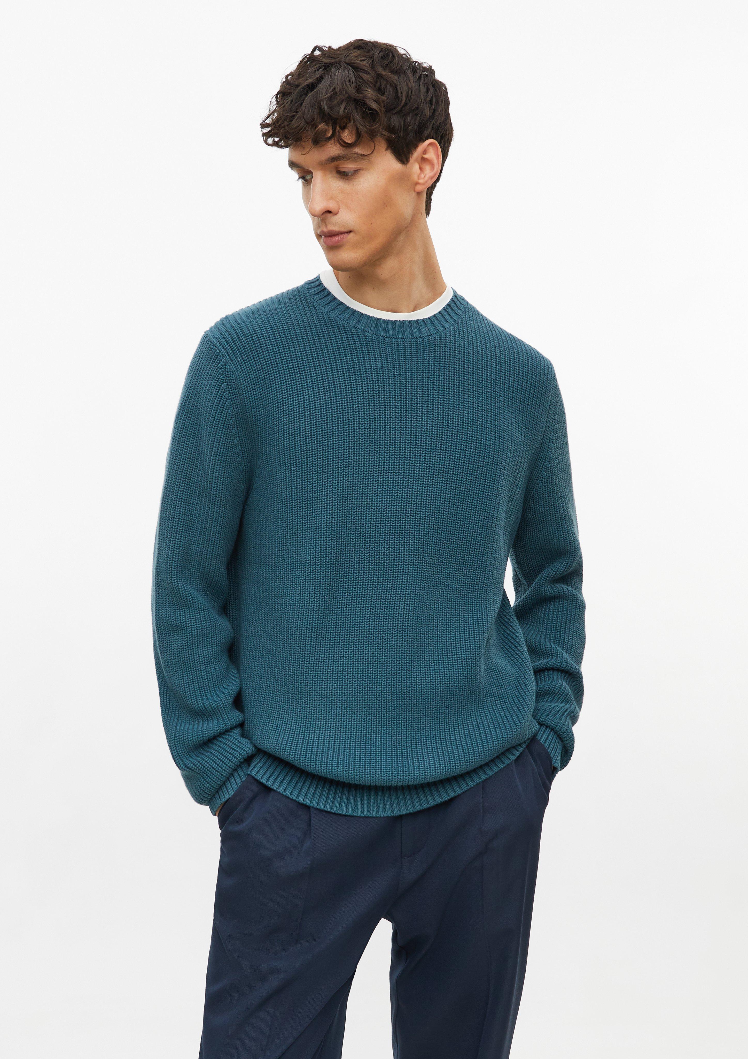 Strickpullover in Farbe petrol von s.Oliver