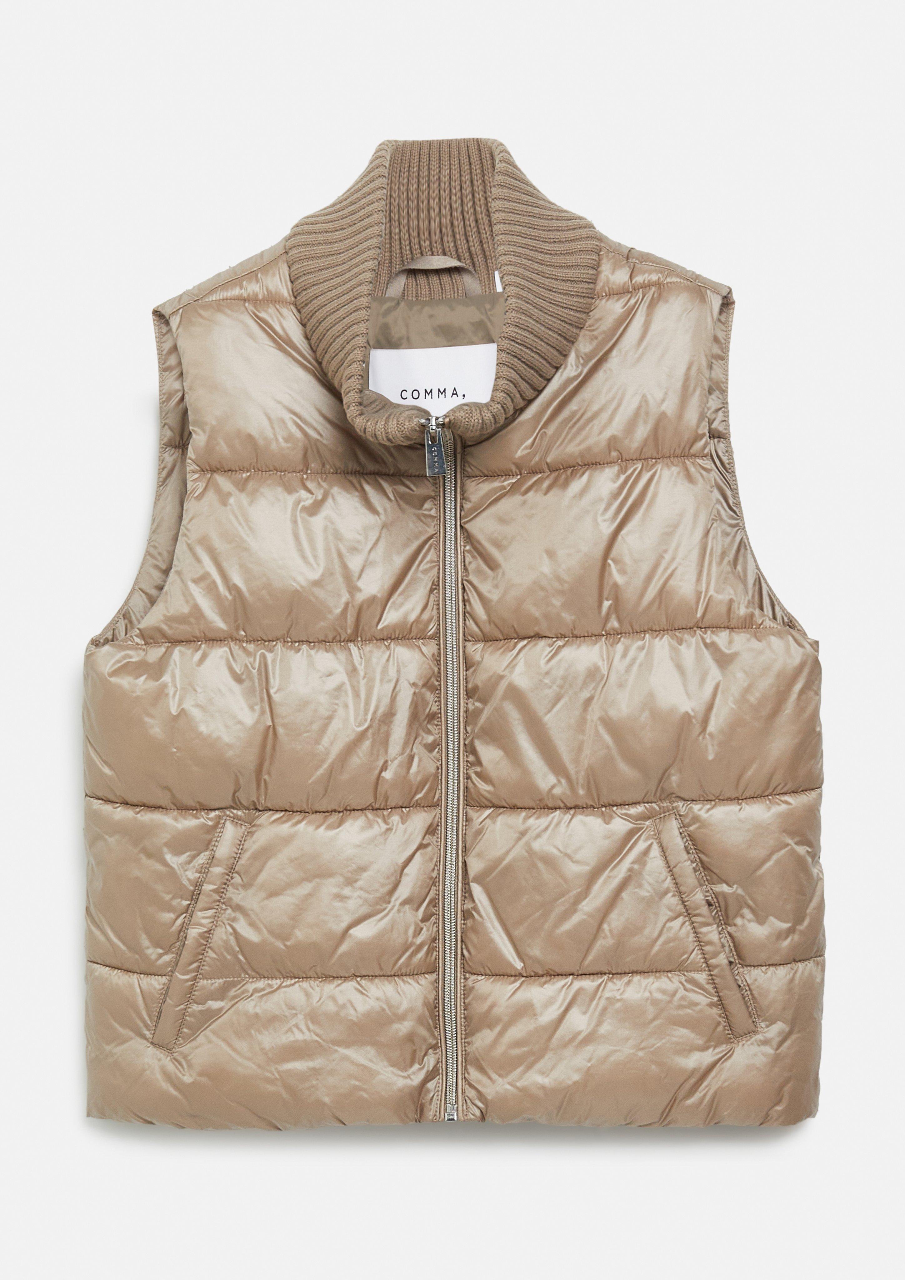 Outdoor-Weste in braun von COMMA