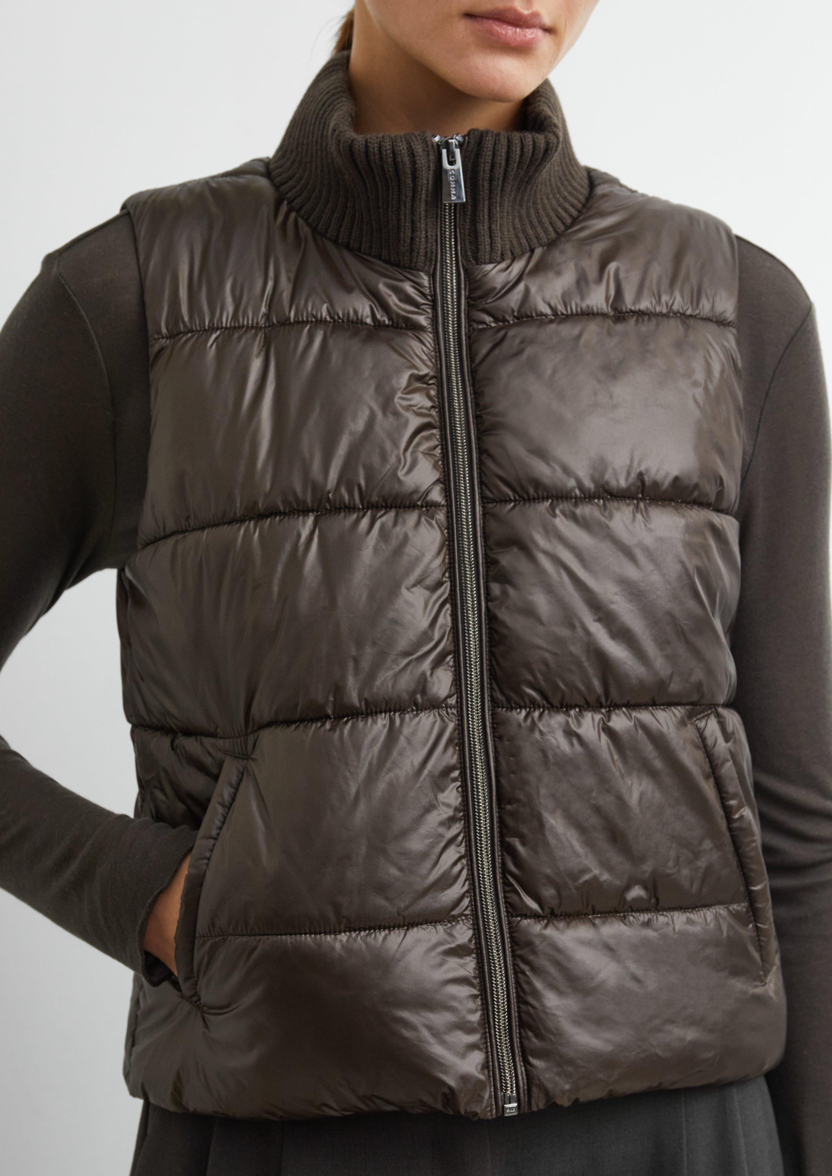 Outdoor-Weste in braun von COMMA