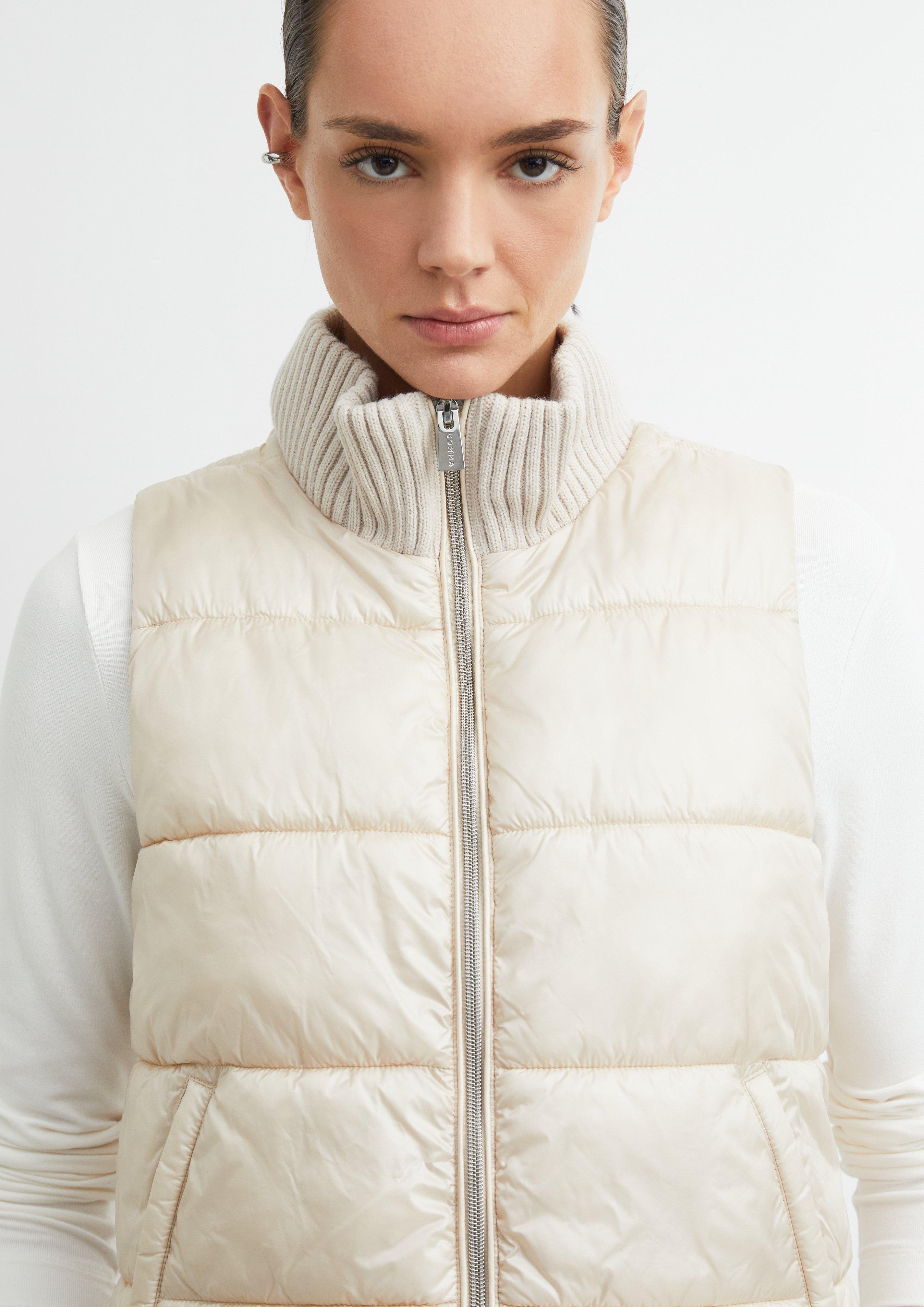 Outdoor-Weste in beige von COMMA