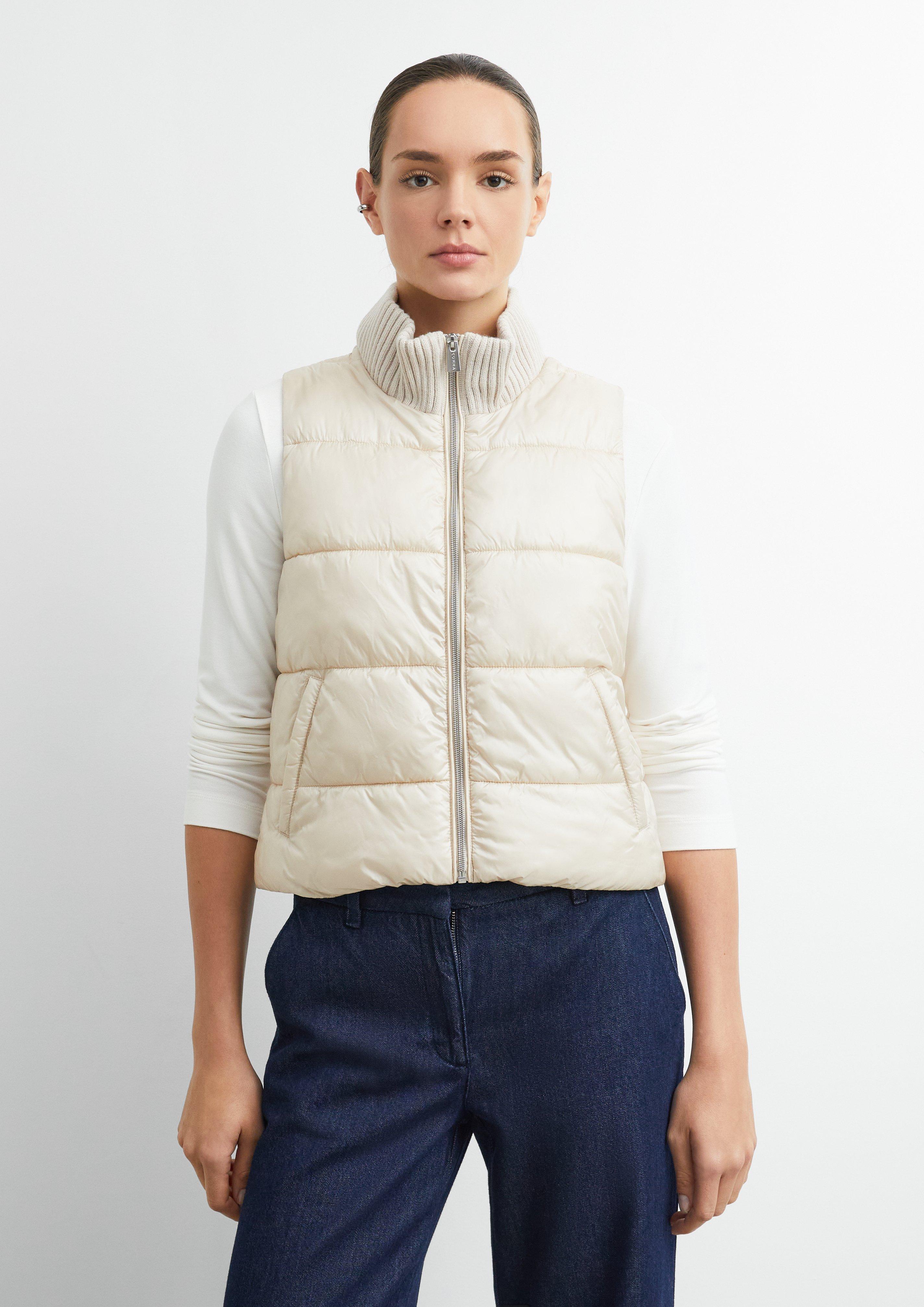 Outdoor-Weste in beige von COMMA