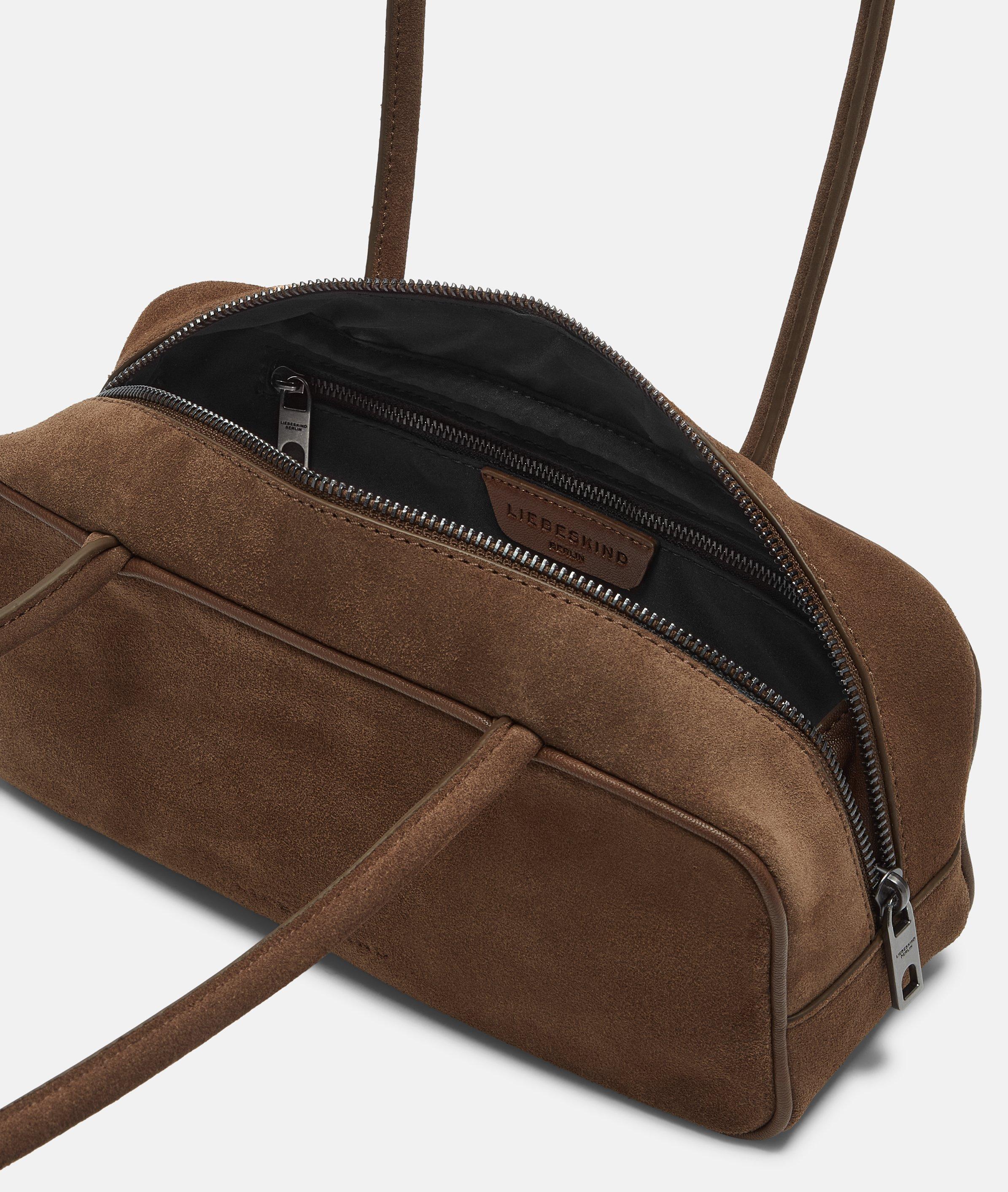 Jil Satchel S in braun & olive