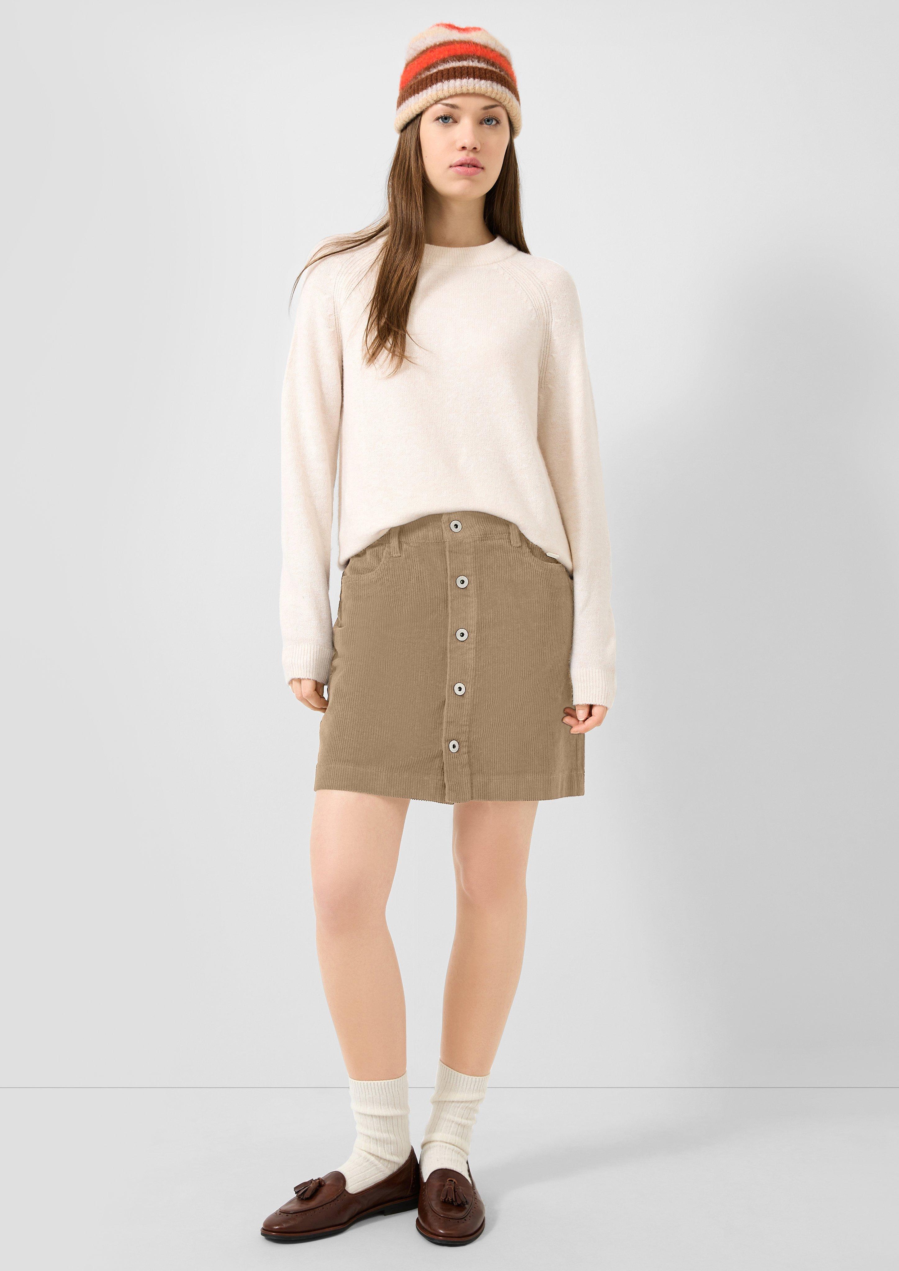 Damen Rock in beige von QS