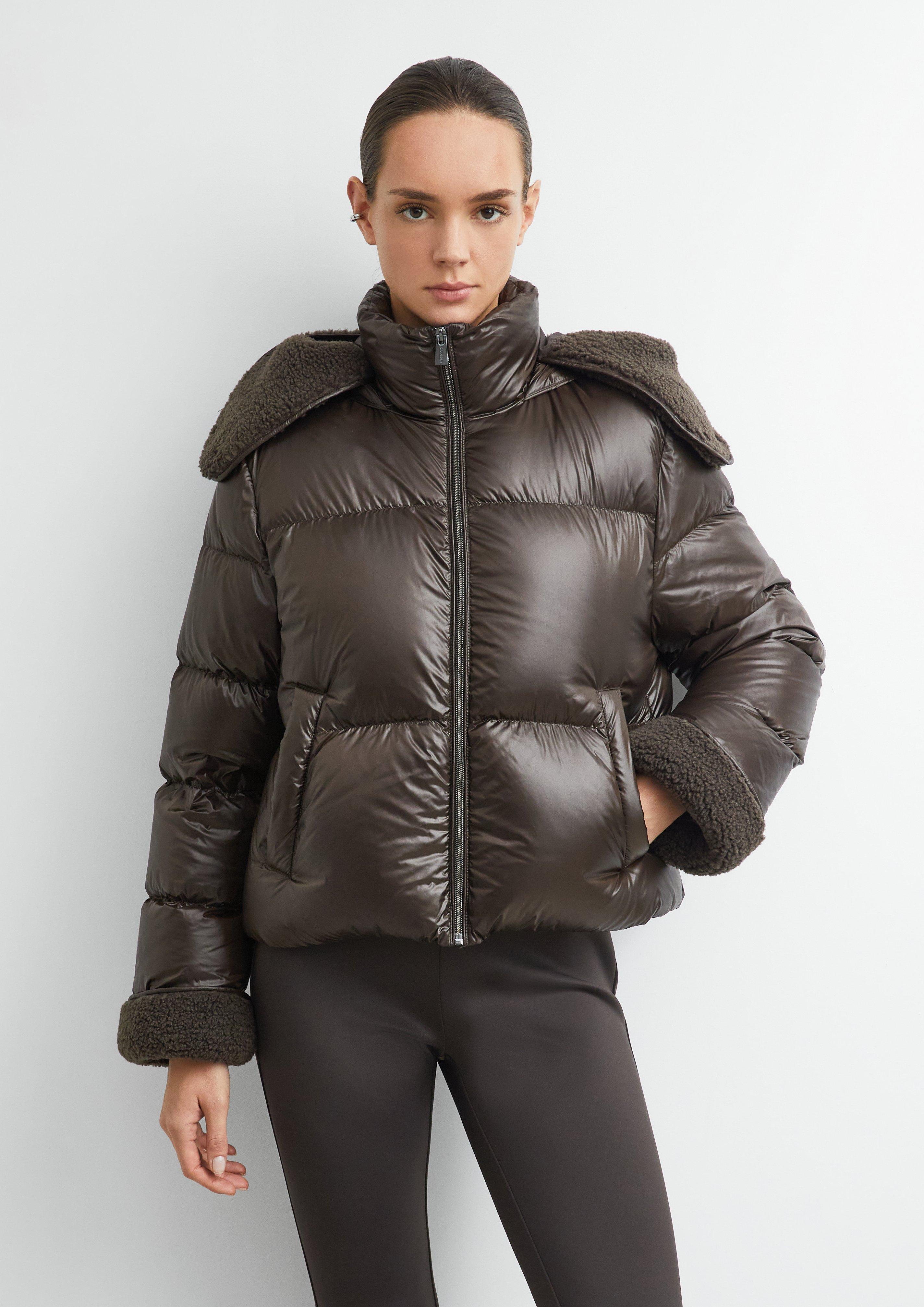 Outdoor jacket in dark brown by COMMA