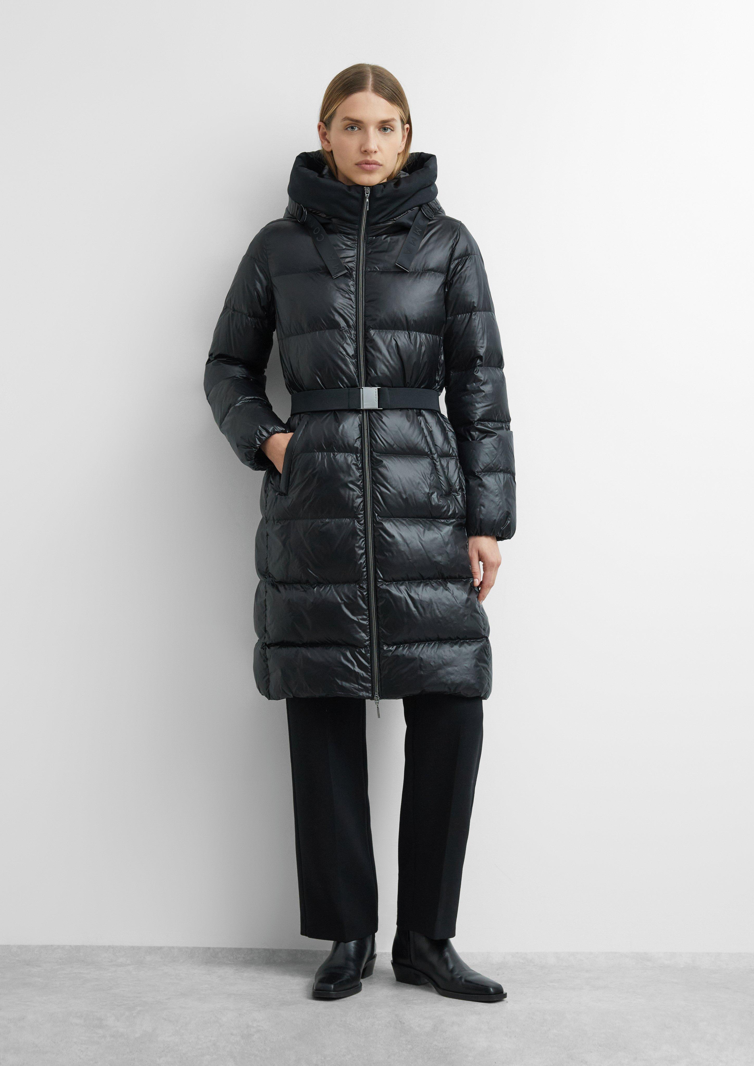 Outdoor-Mantel in schwarz von COMMA