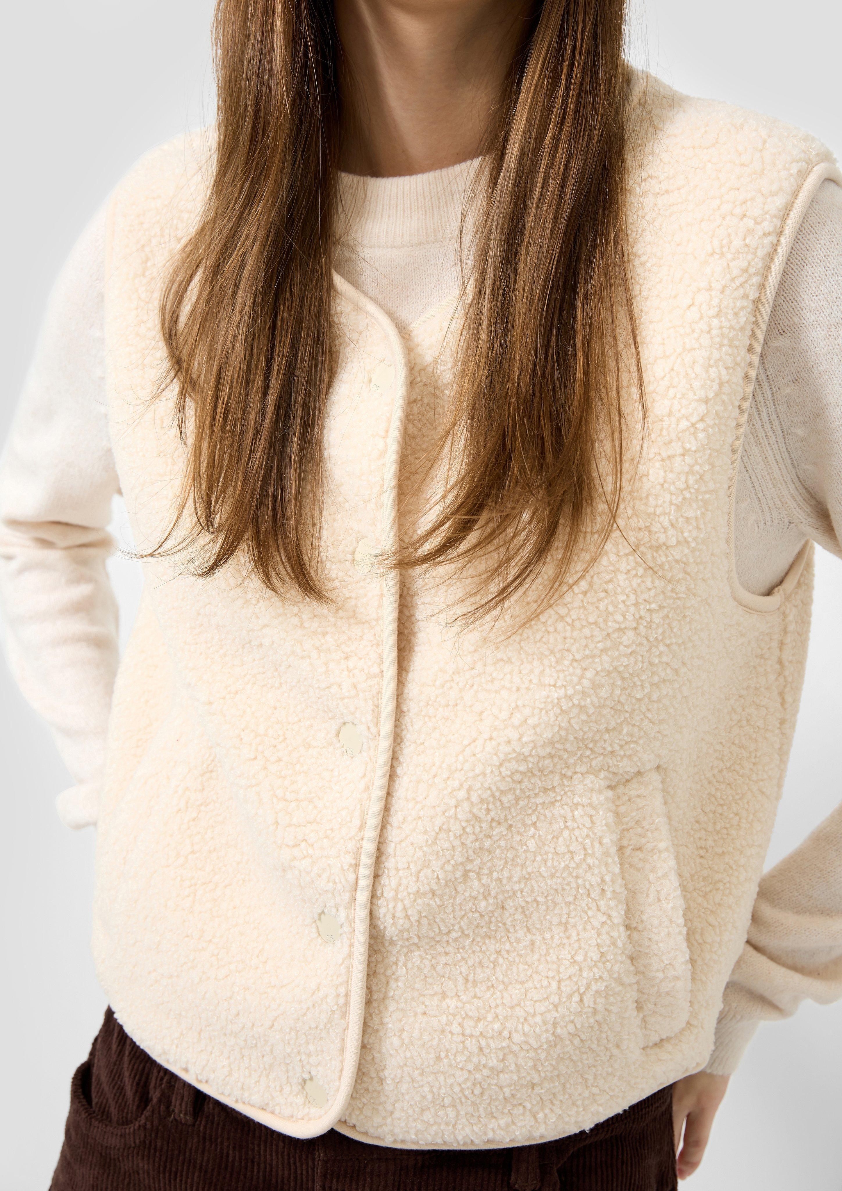Femmes Gilet d'intérieur en beige de QS