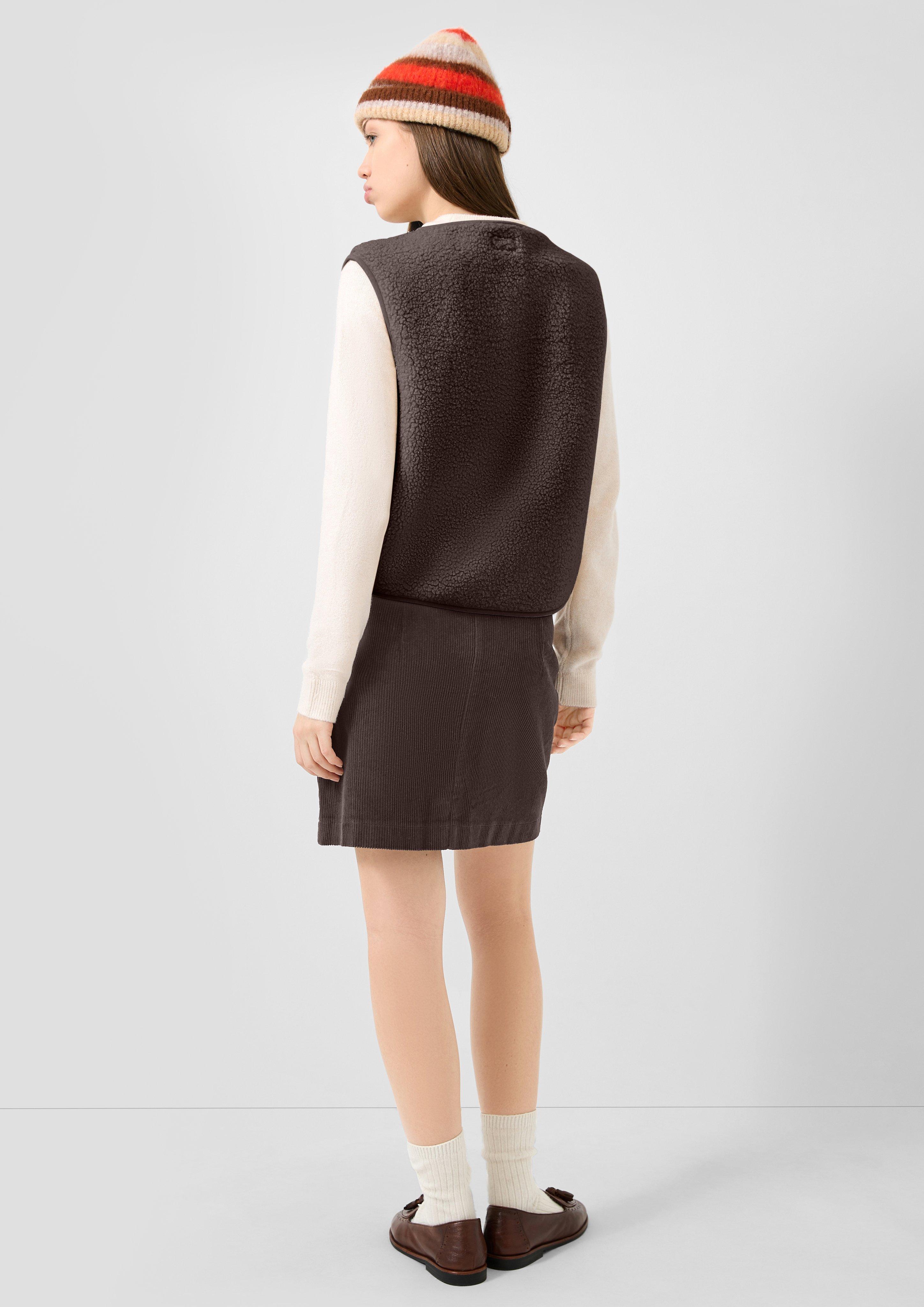 Femmes Gilet d'intérieur en brun de QS