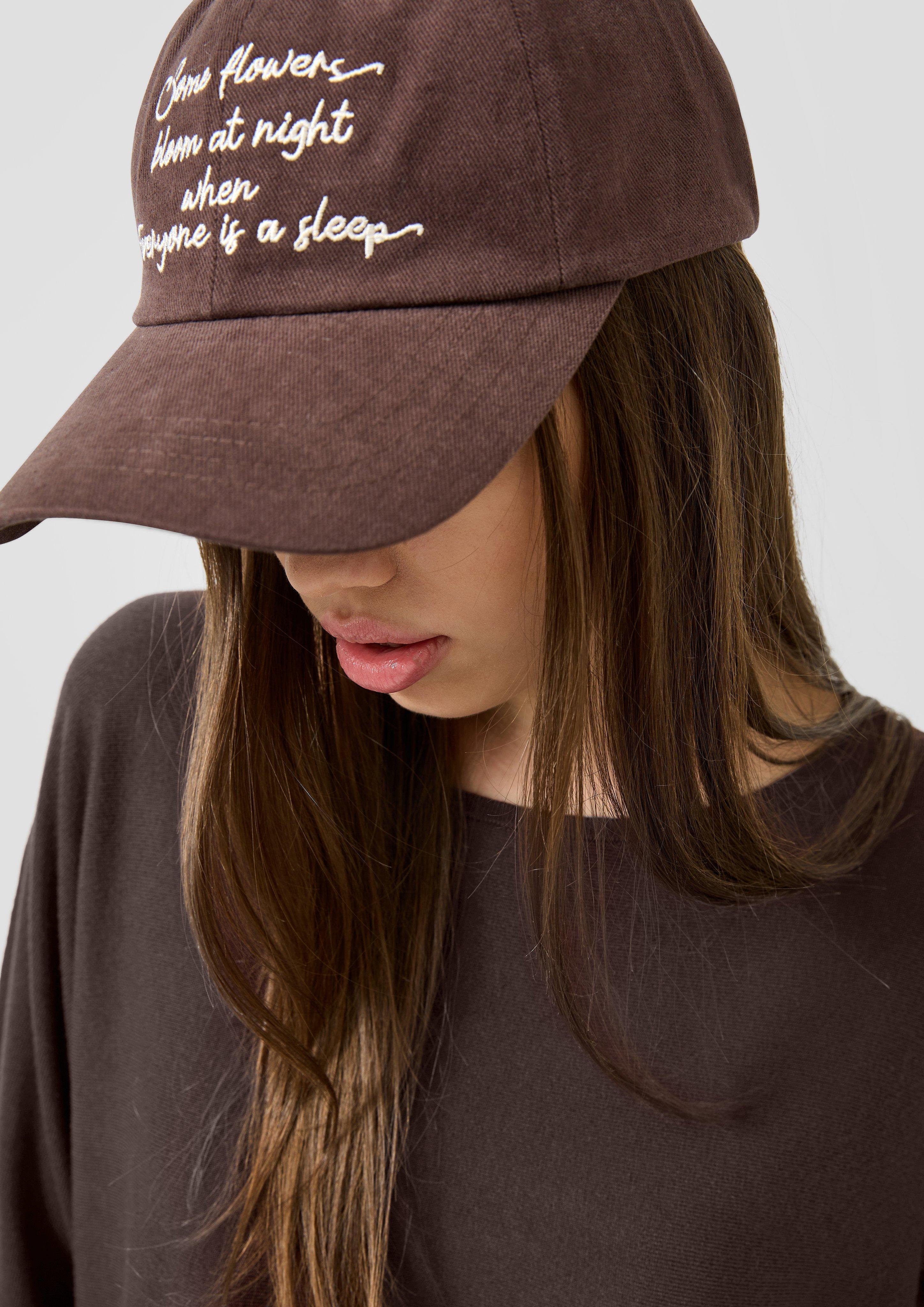Femmes Pull en tricot en brun de QS