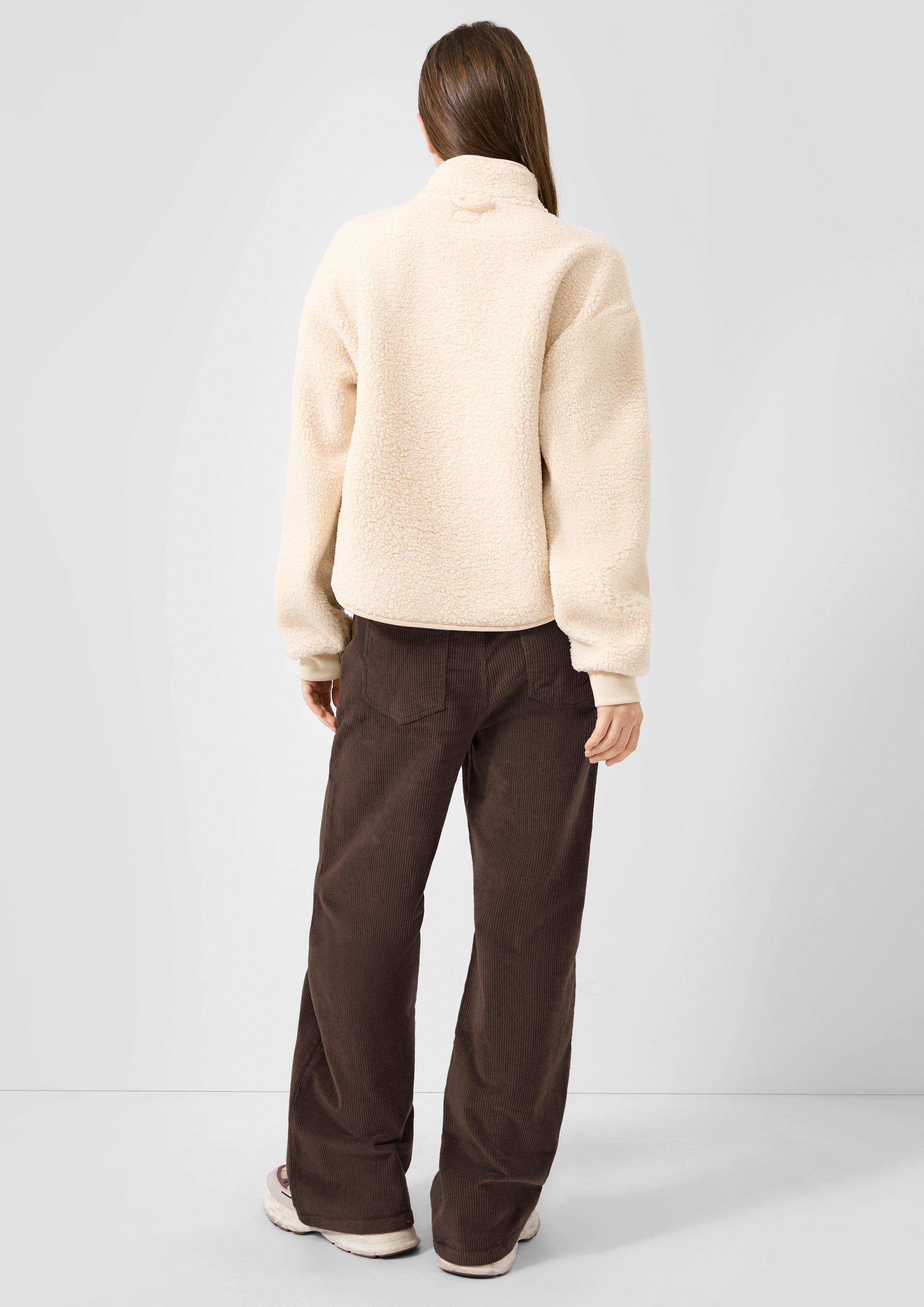 Femmes Sweat-shirt en beige de QS