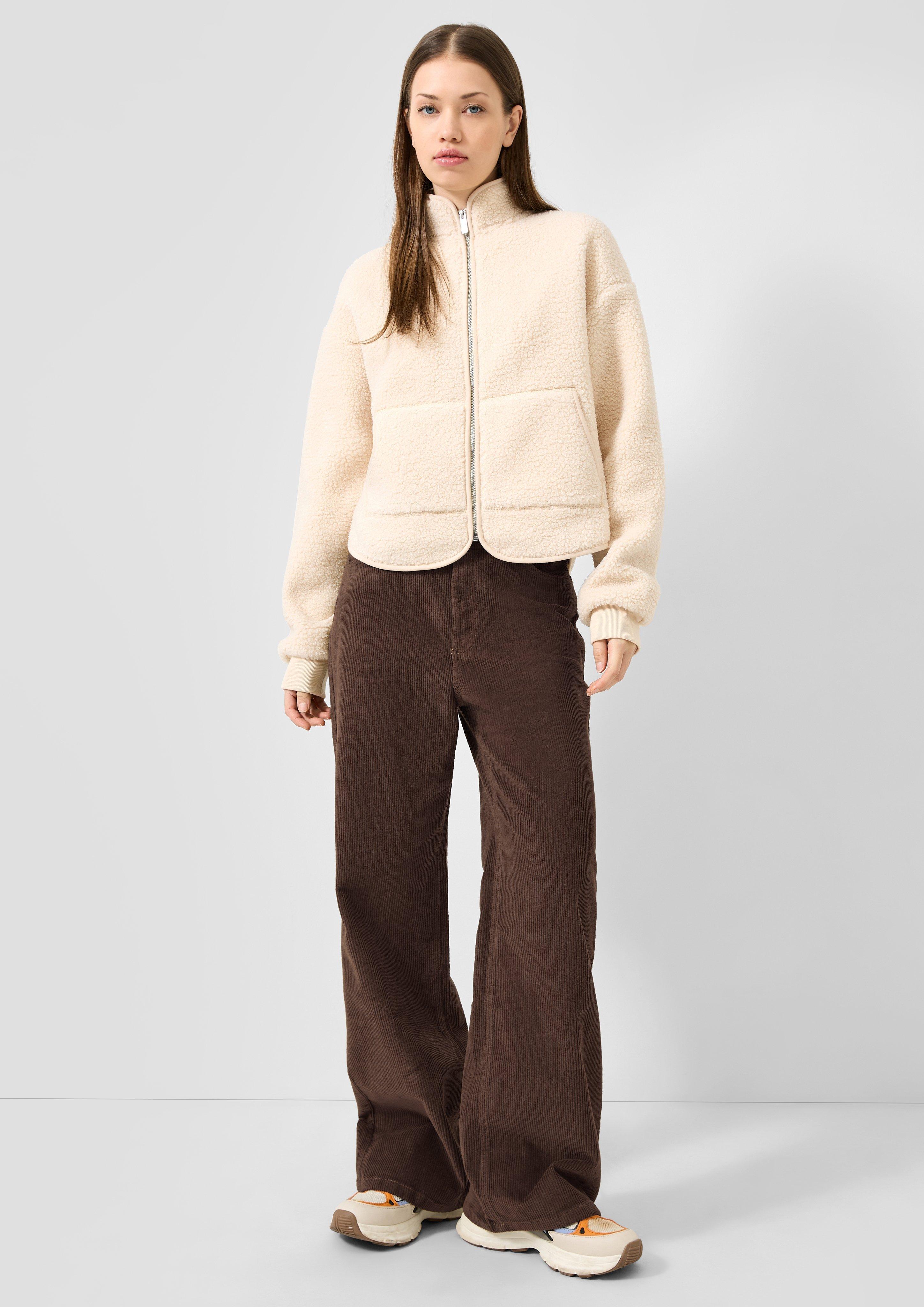 Femmes Sweat-shirt en beige de QS