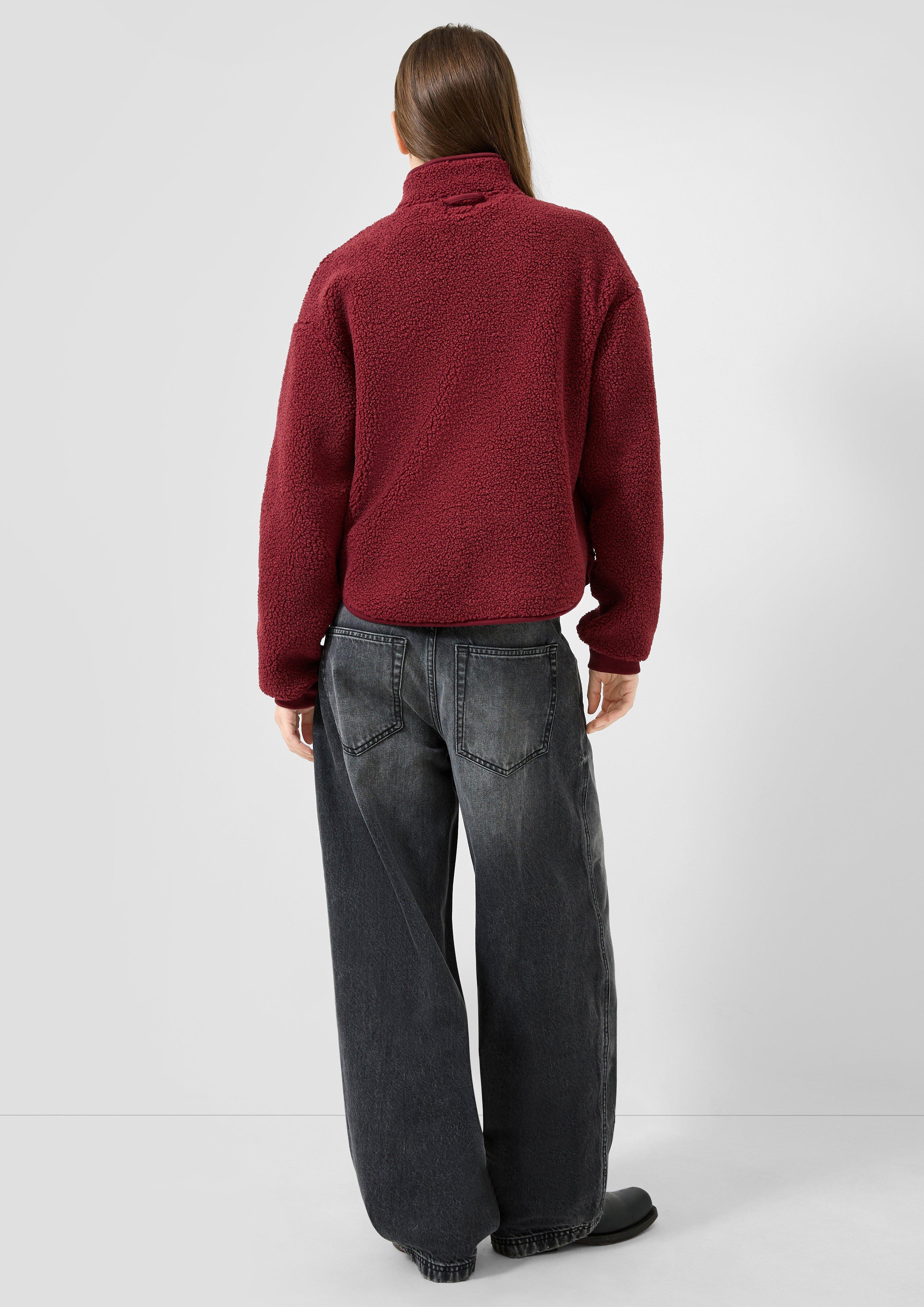 Femmes Sweat-shirt en rouge de QS