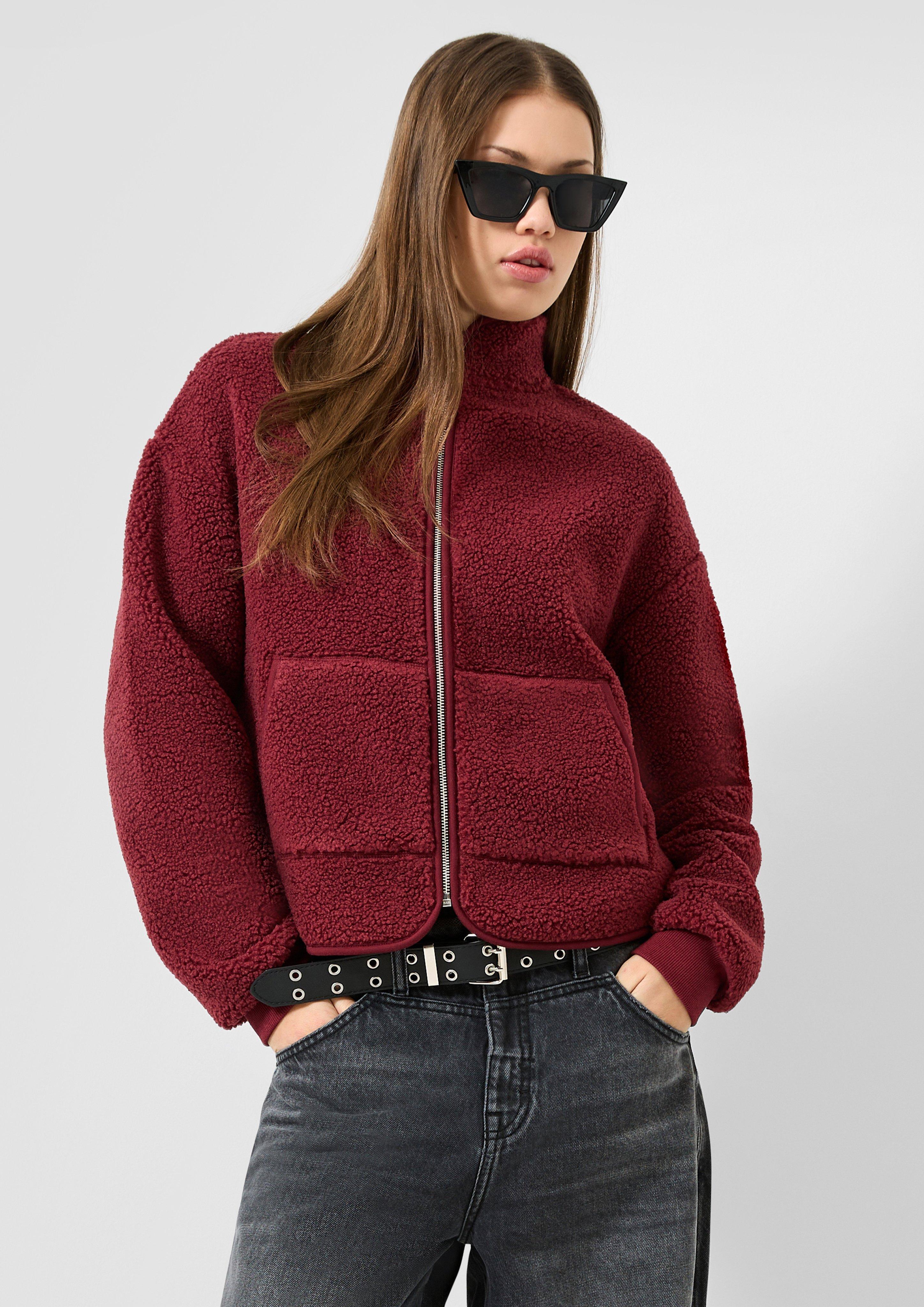 Femmes Sweat-shirt en rouge de QS