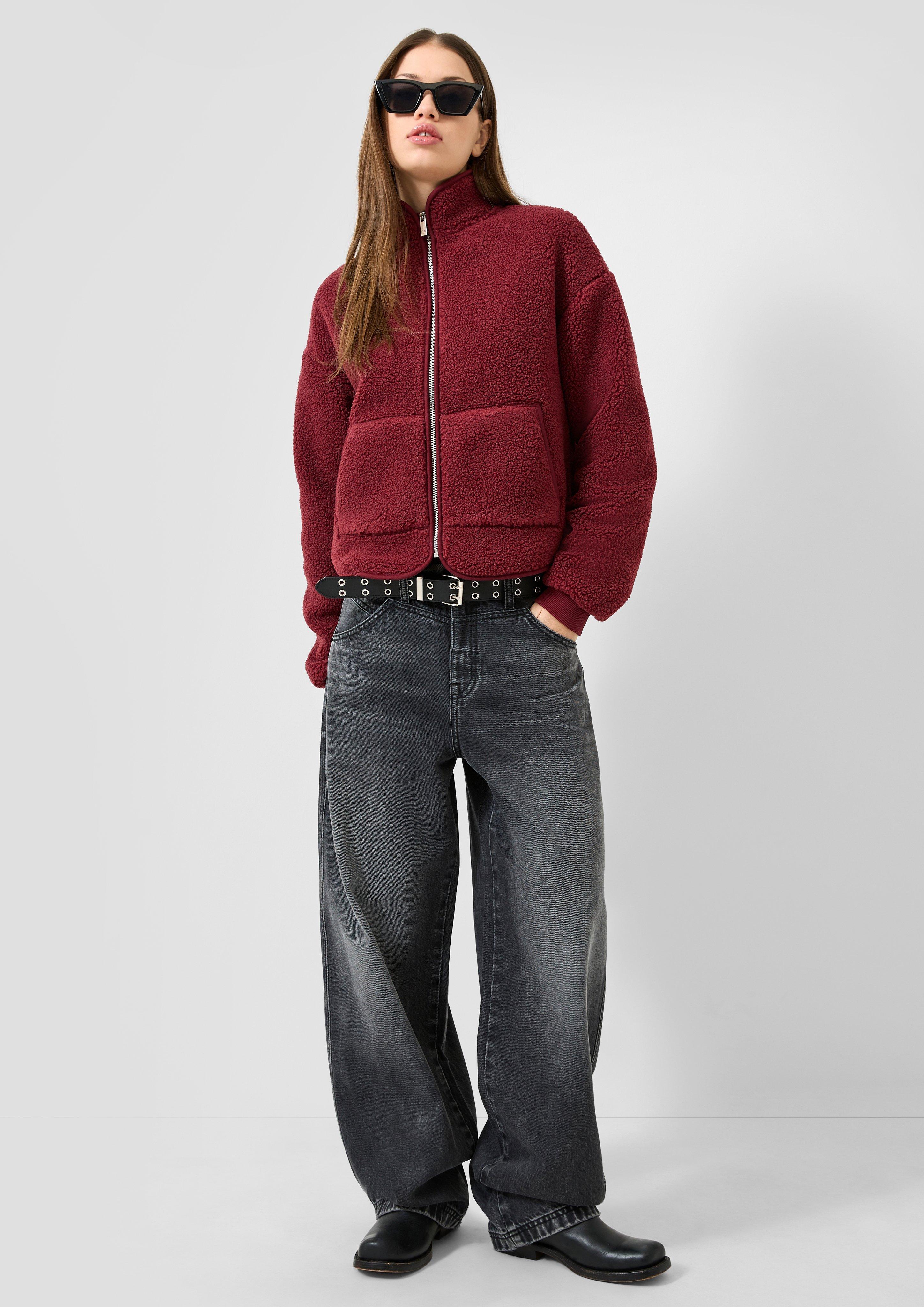 Femmes Sweat-shirt en rouge de QS