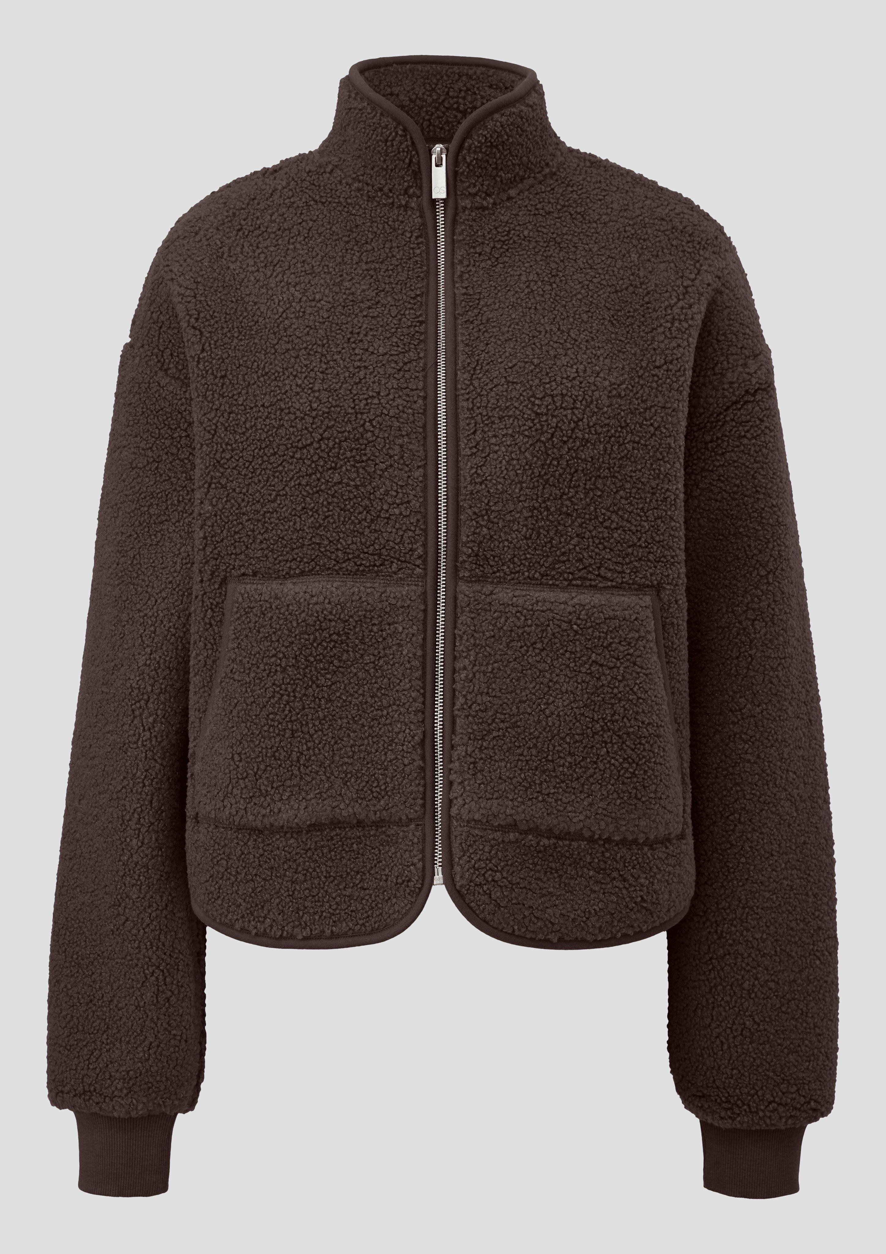 Femmes Sweat-shirt en brun de QS