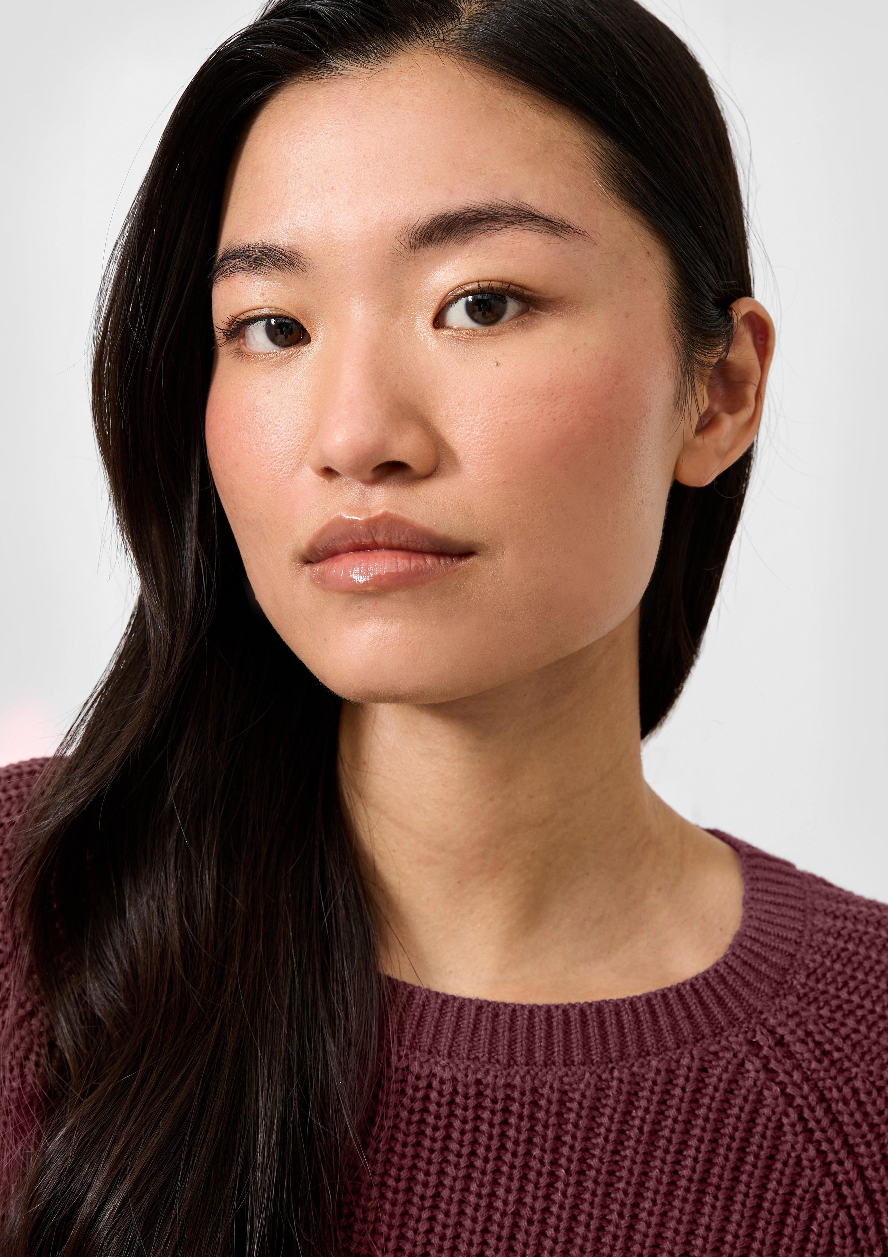 Damen Strickpullover in rot von QS