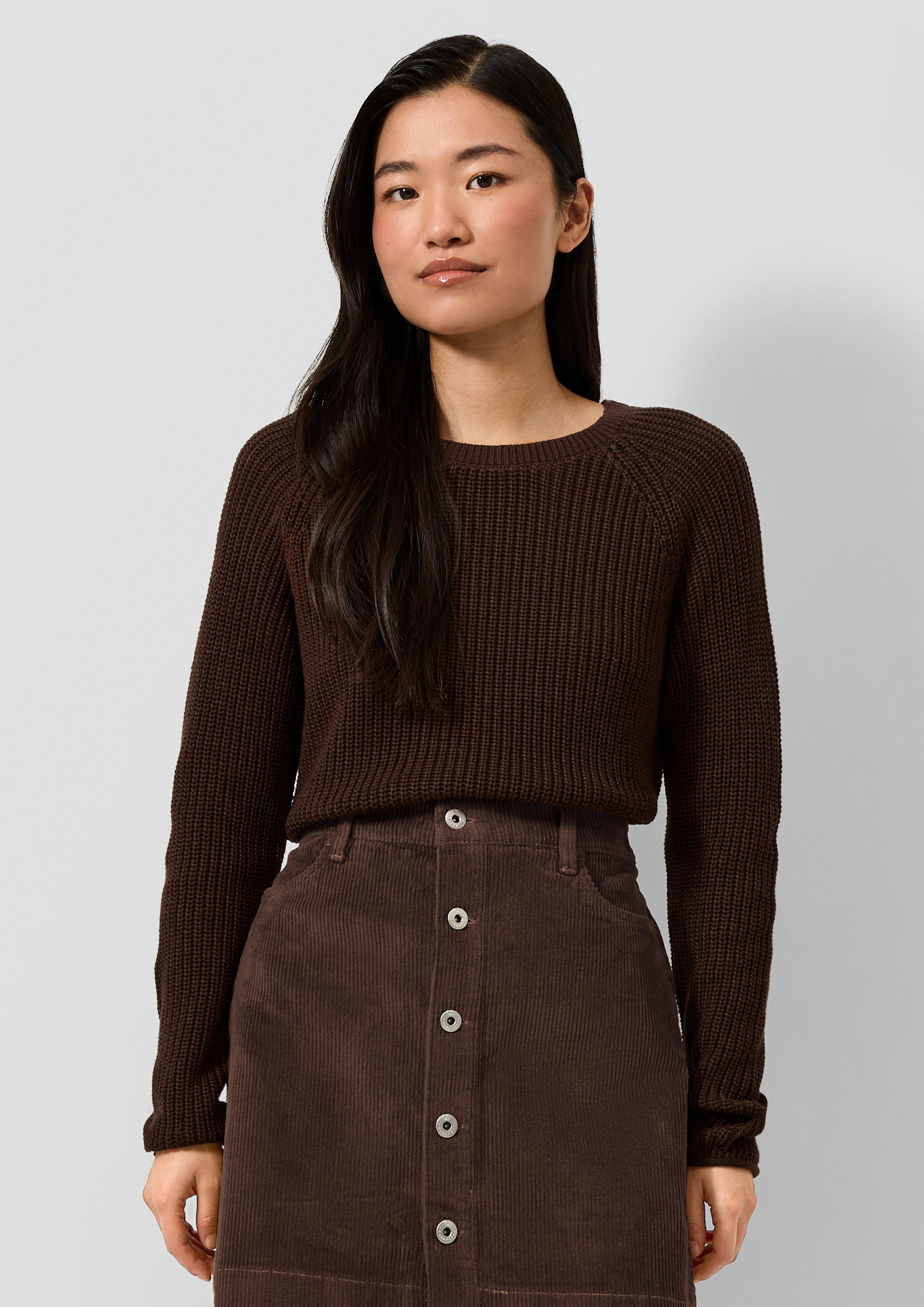 Damen Strickpullover in braun von QS