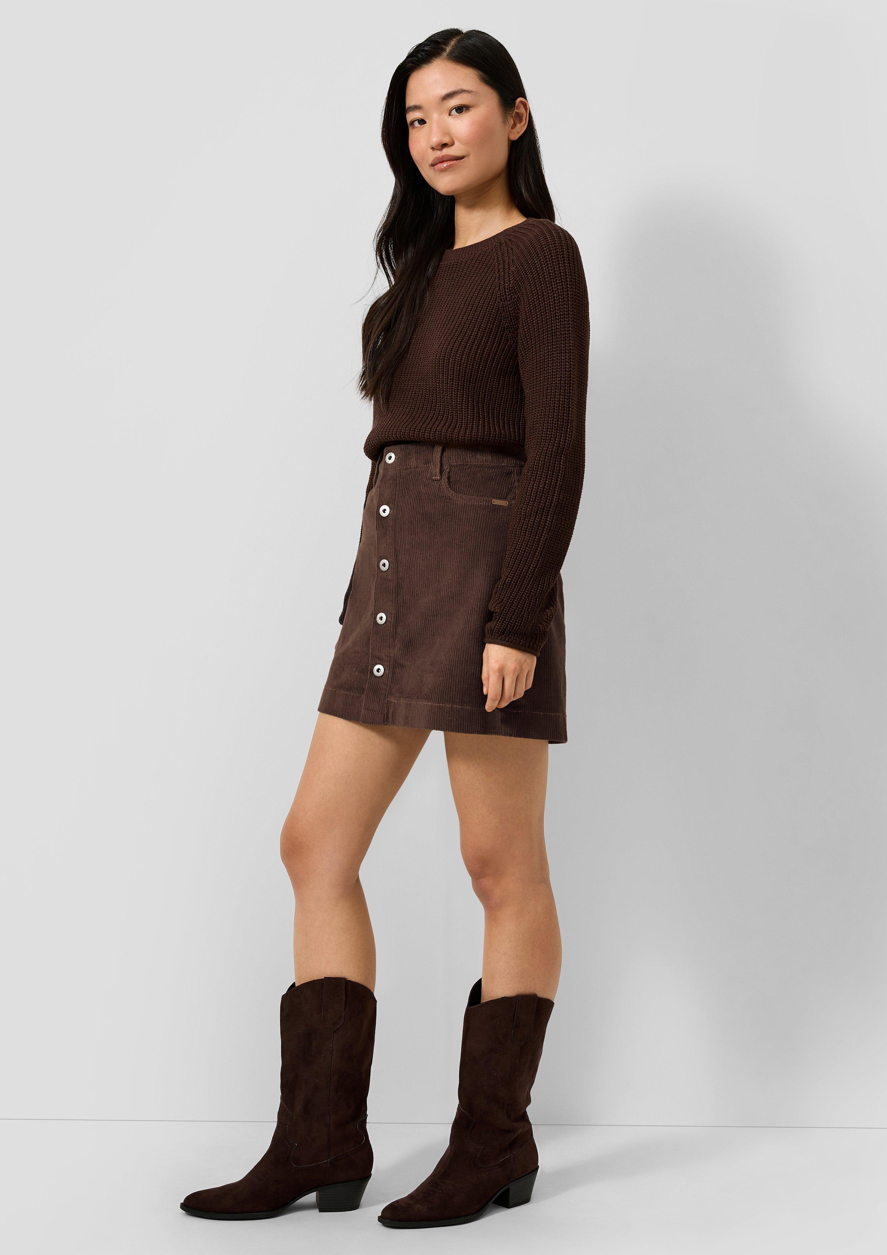 Damen Strickpullover in braun von QS