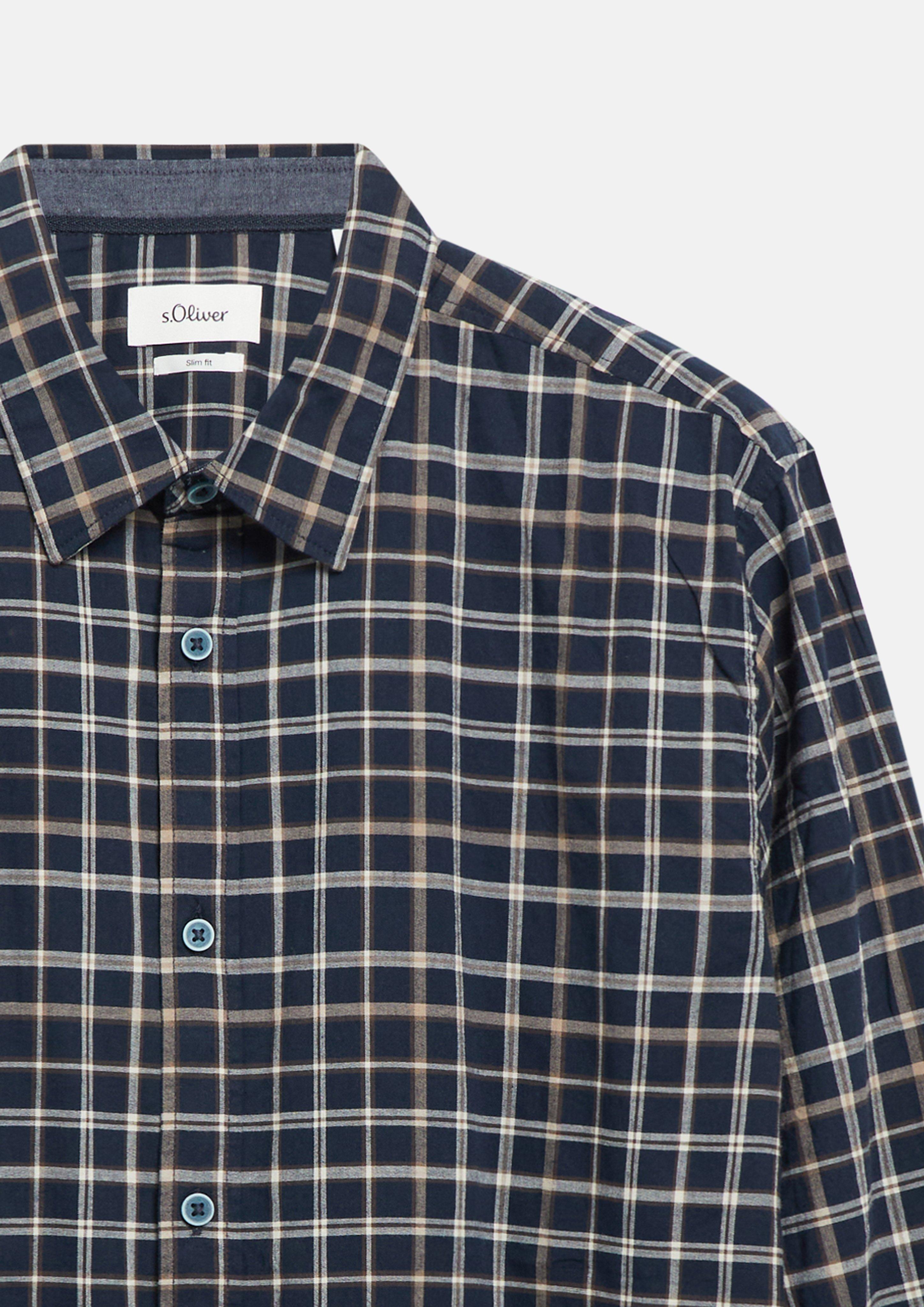 Hommes Chemise en bleu de s.Oliver