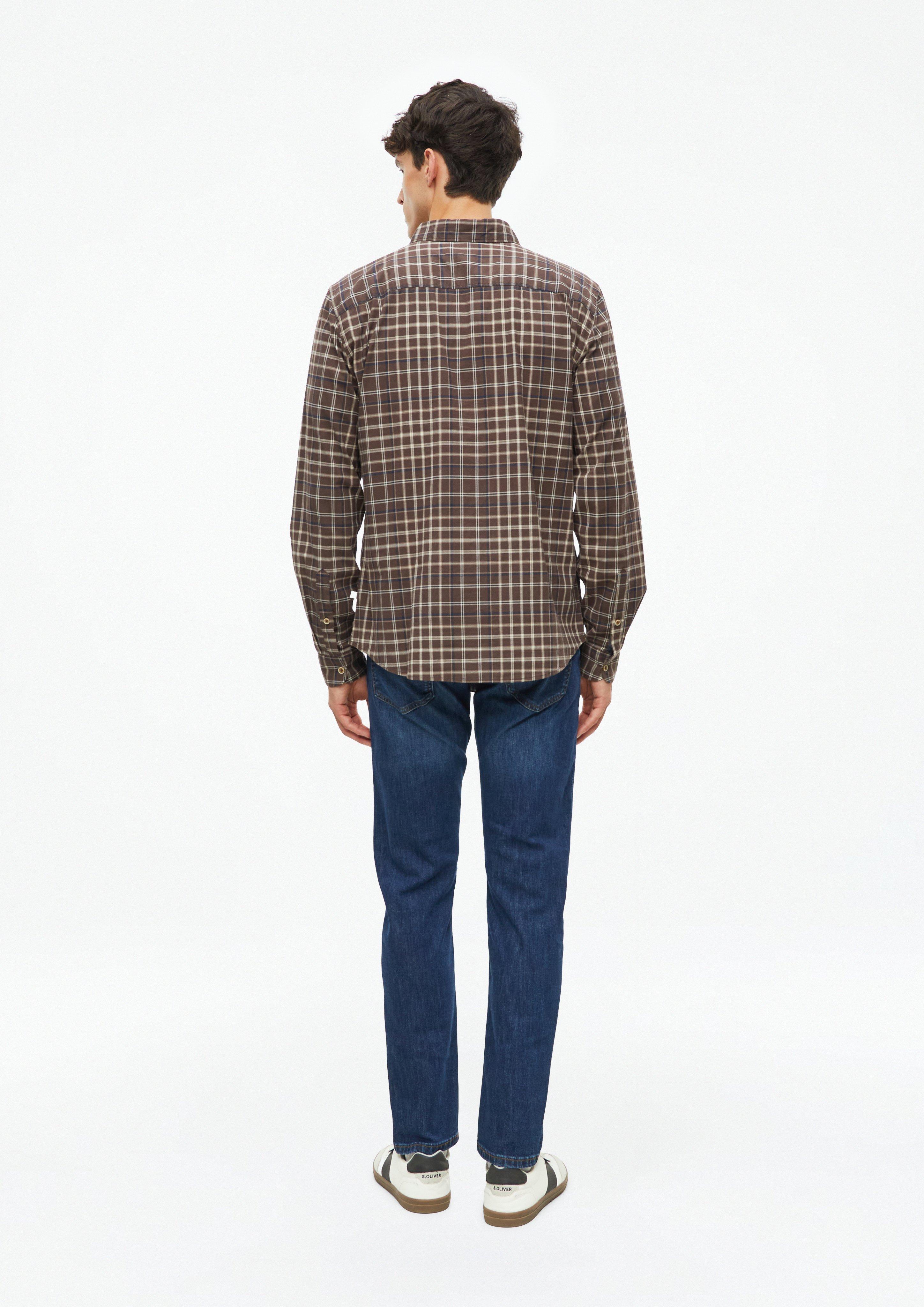 Hommes Chemise en brun de s.Oliver