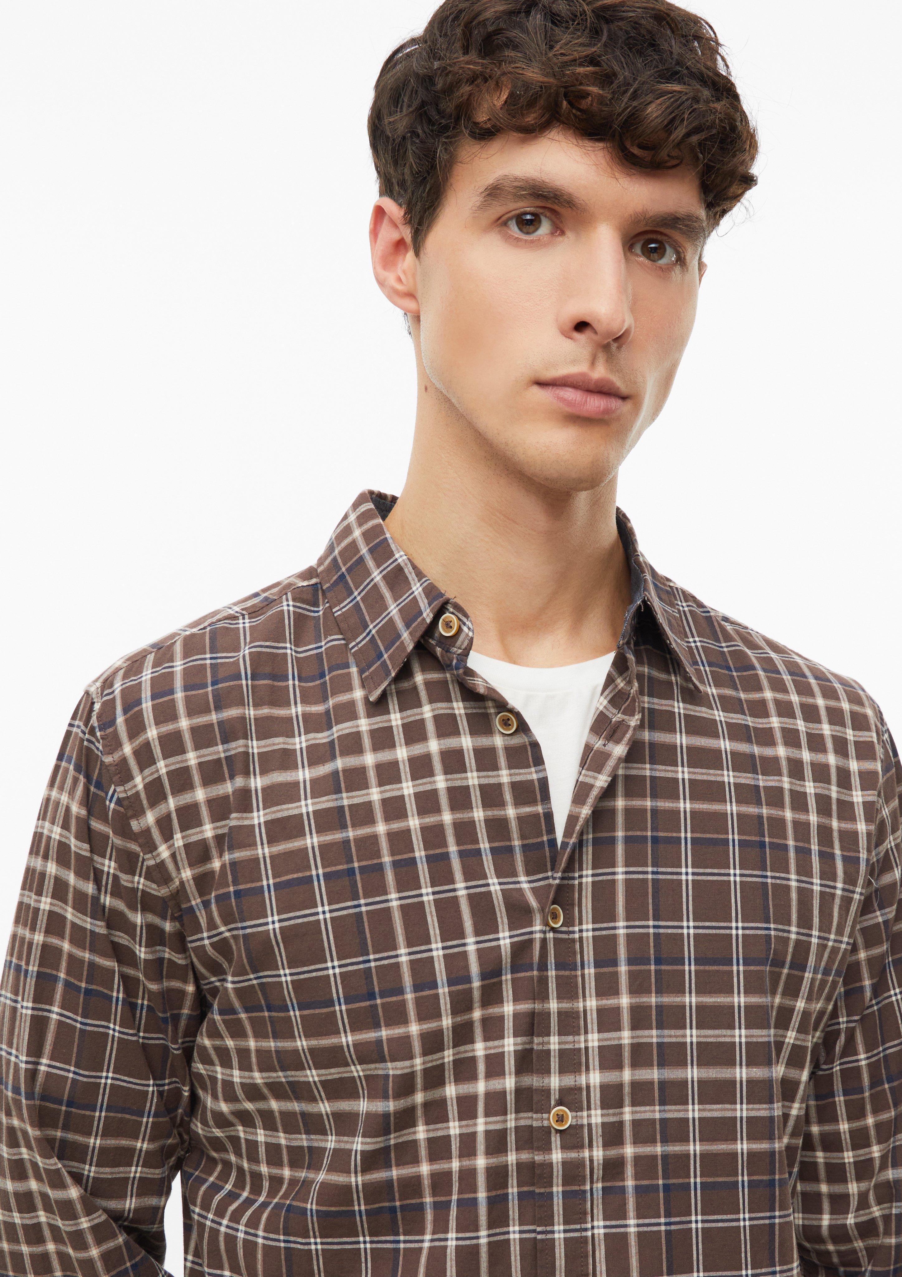 Hommes Chemise en brun de s.Oliver