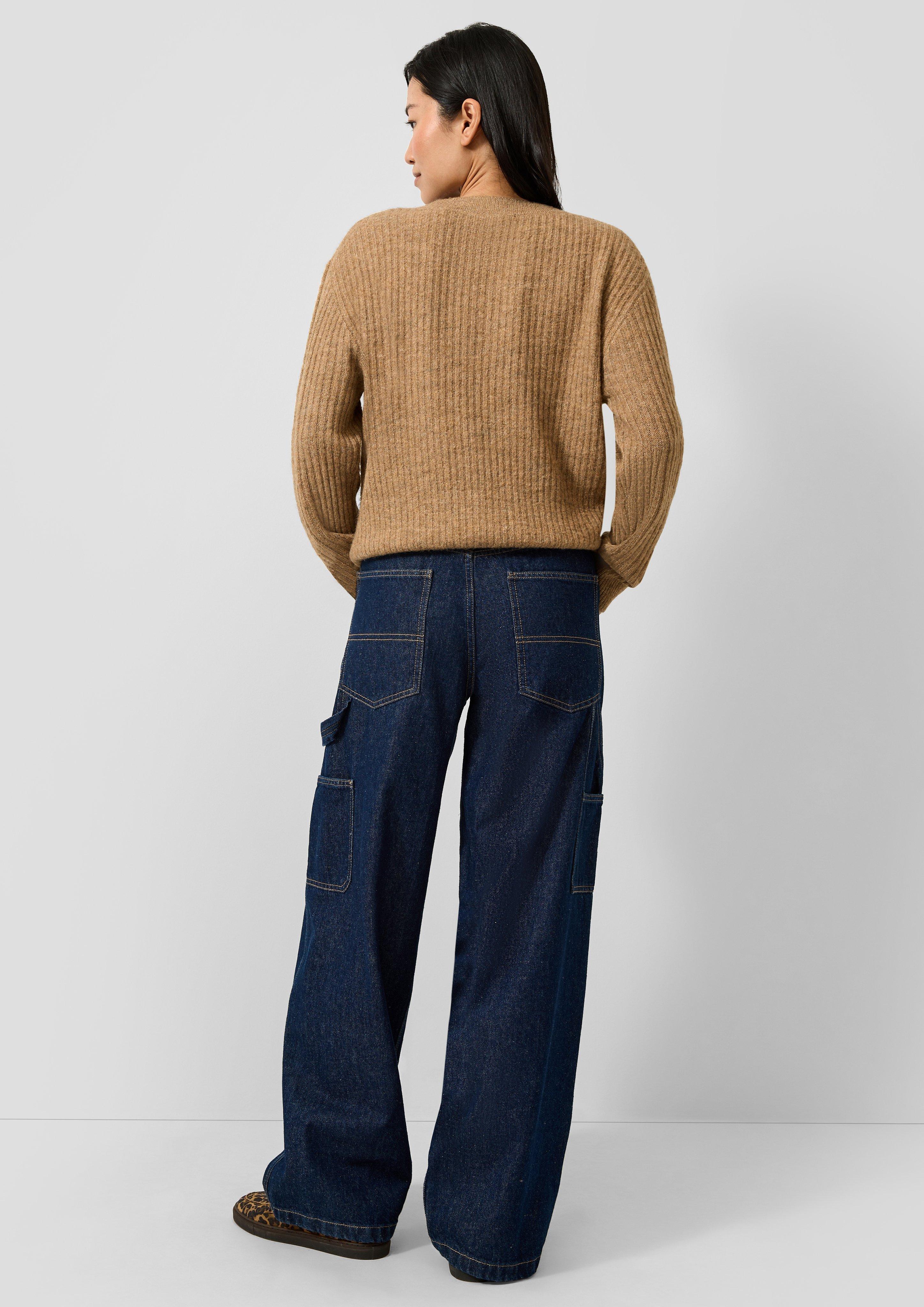 Damen Strickpullover in braun von QS