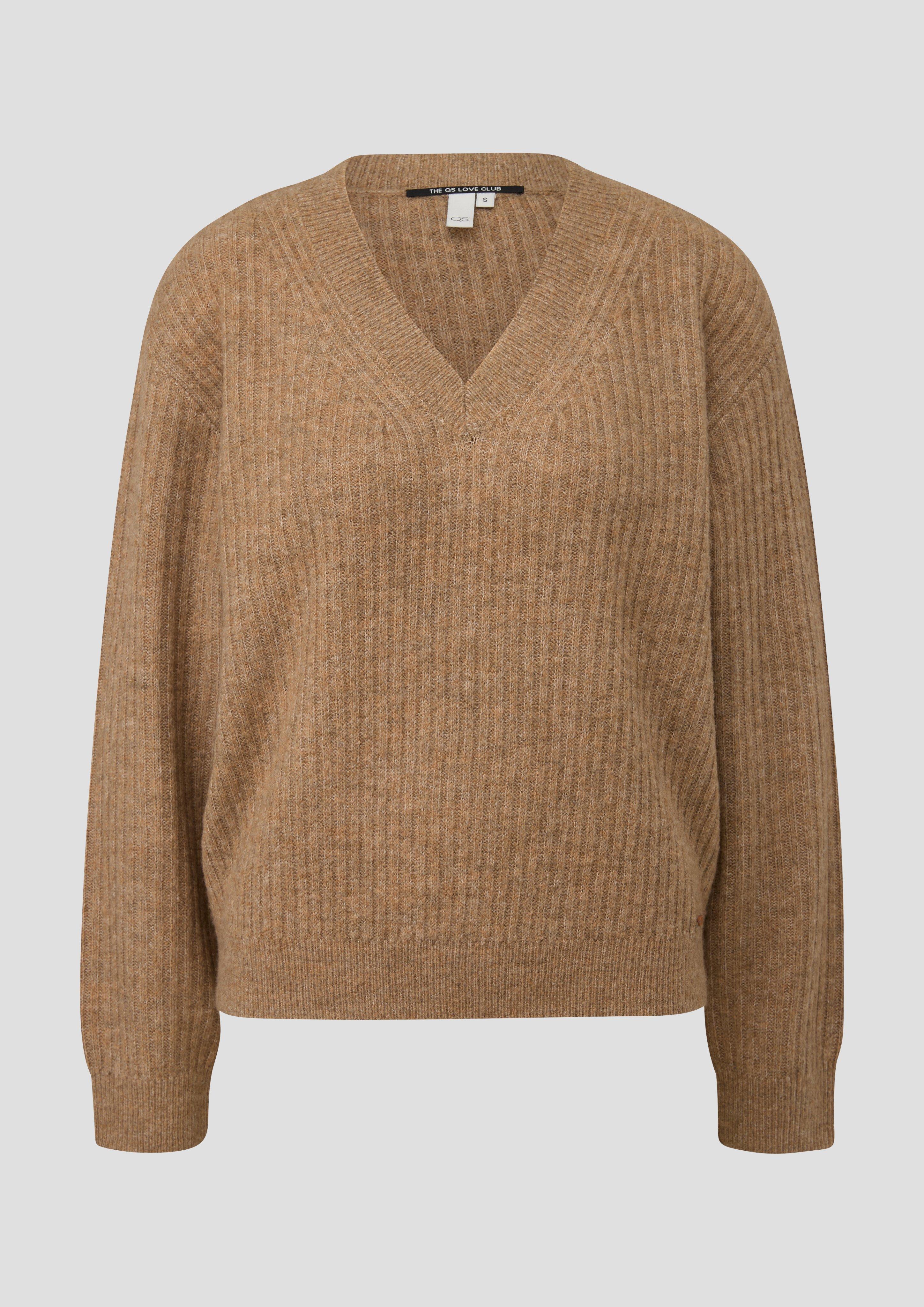 Damen Strickpullover in braun von QS