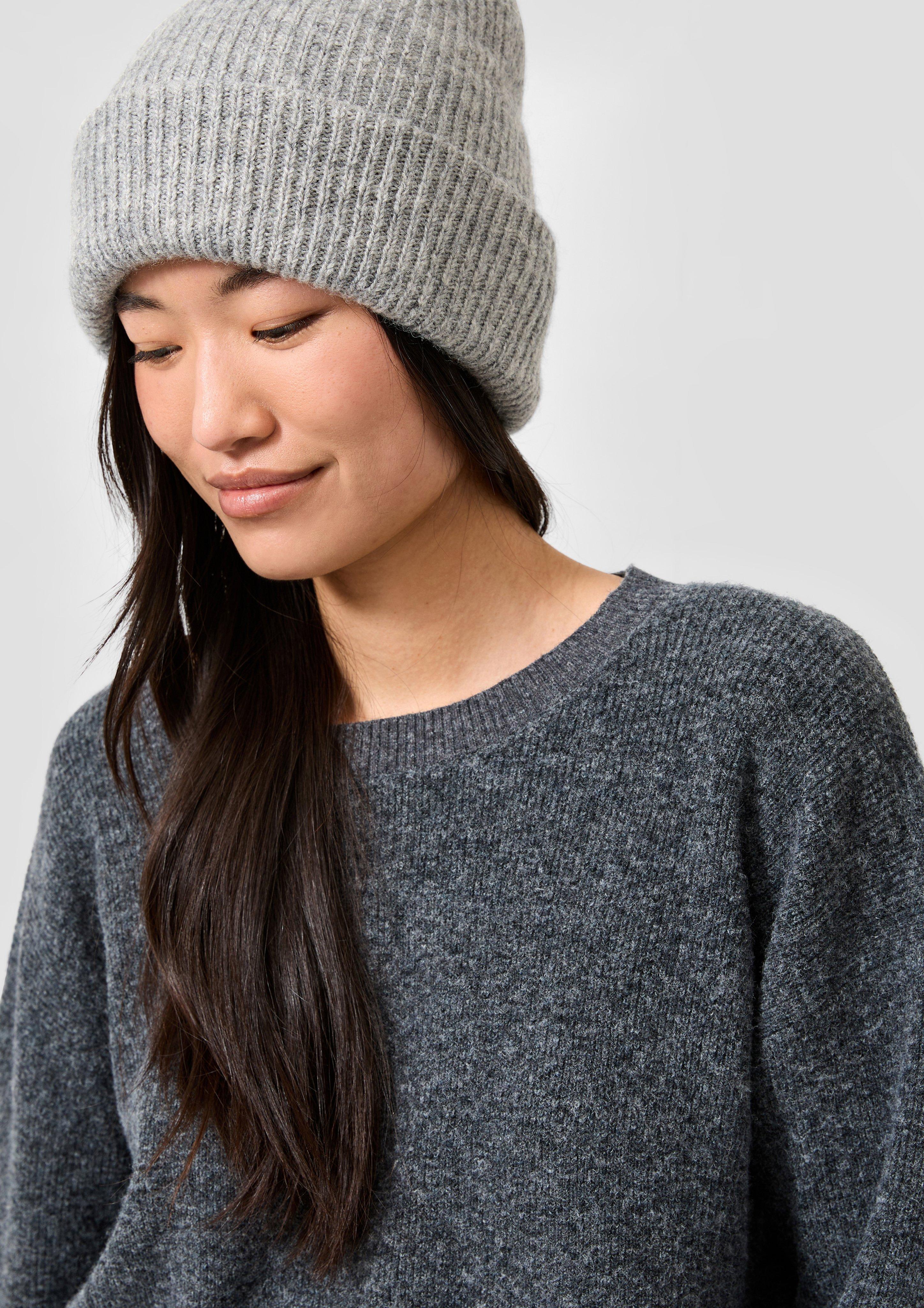 Damen Strickpullover in grau von QS