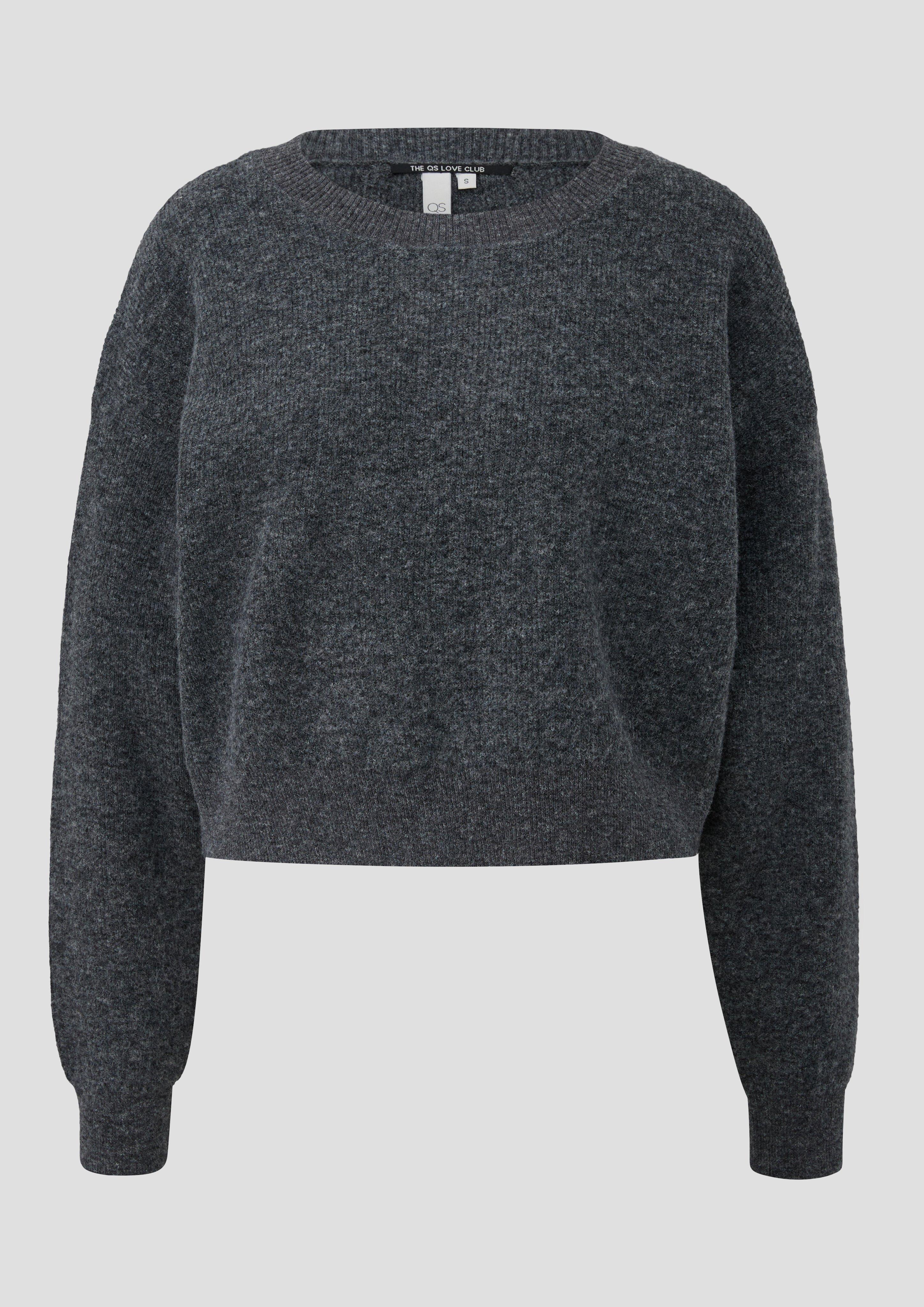 Damen Strickpullover in grau von QS